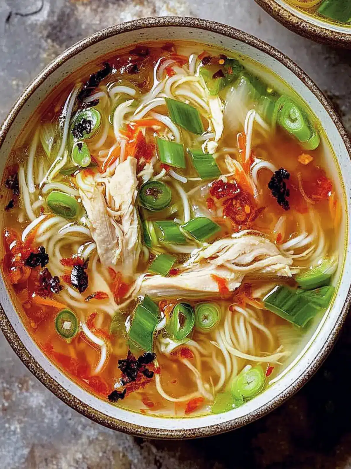 Cozy Up with Quick Ginger Garlic Chicken Noodle Soup 4 Ginger Garlic Chicken Noodle Soup