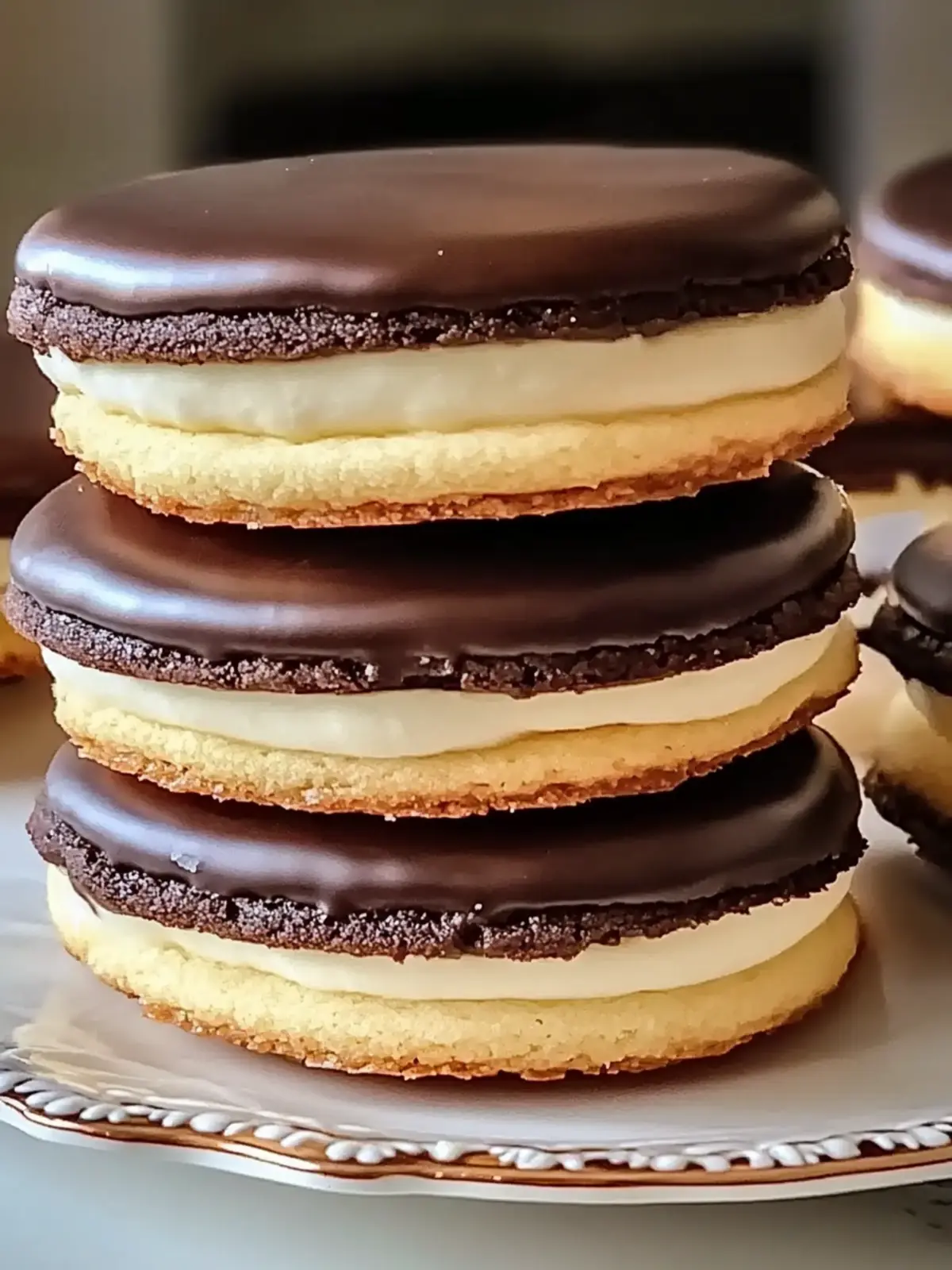 Boston Cream Pie Cookies: Easy Decadence You'll Love 2 Boston Cream Pie Cookies