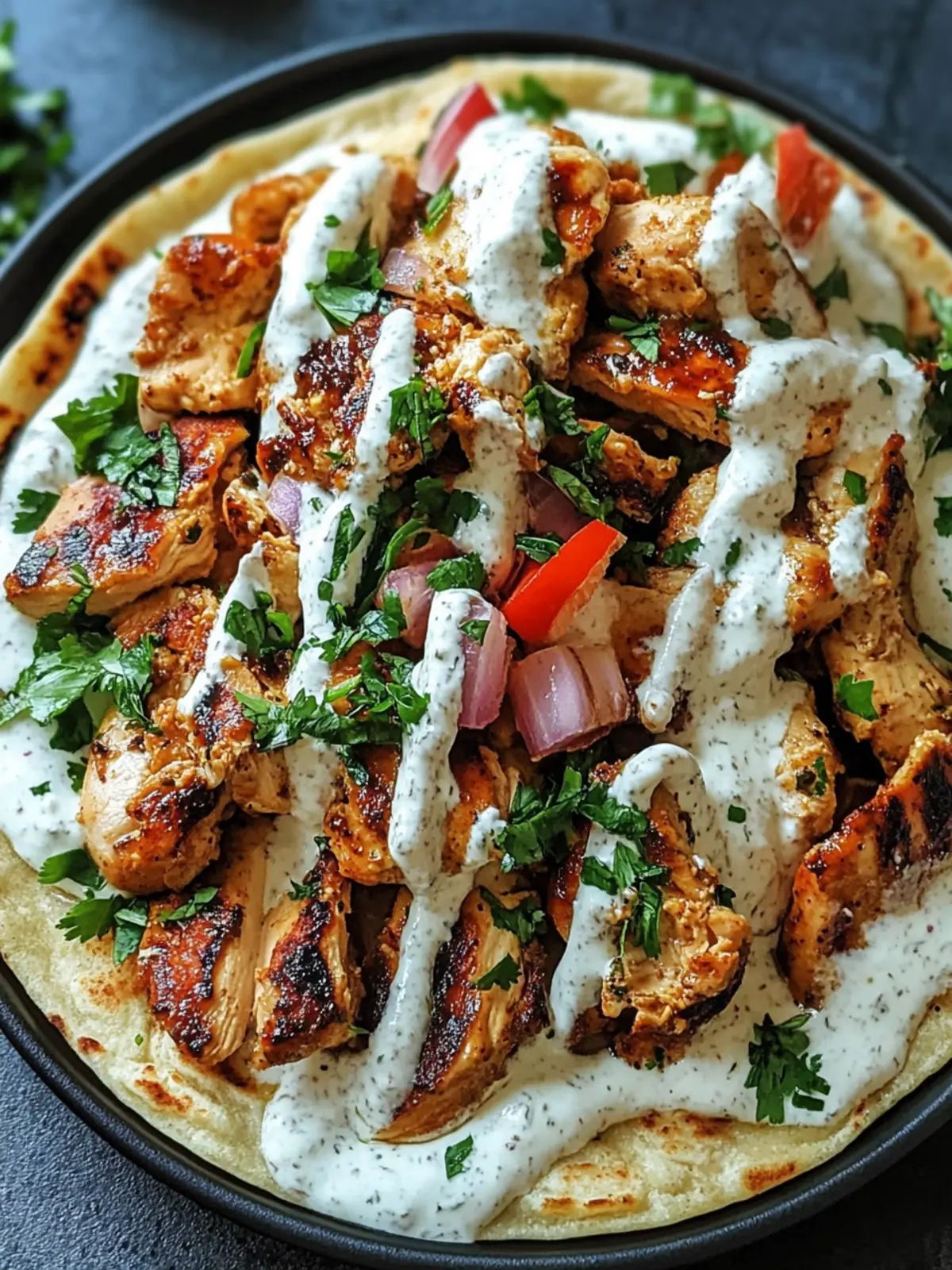 Creamy Garlic Chicken Shawarma for Effortless Flavor Bliss 4 Creamy Garlic Chicken Shawarma