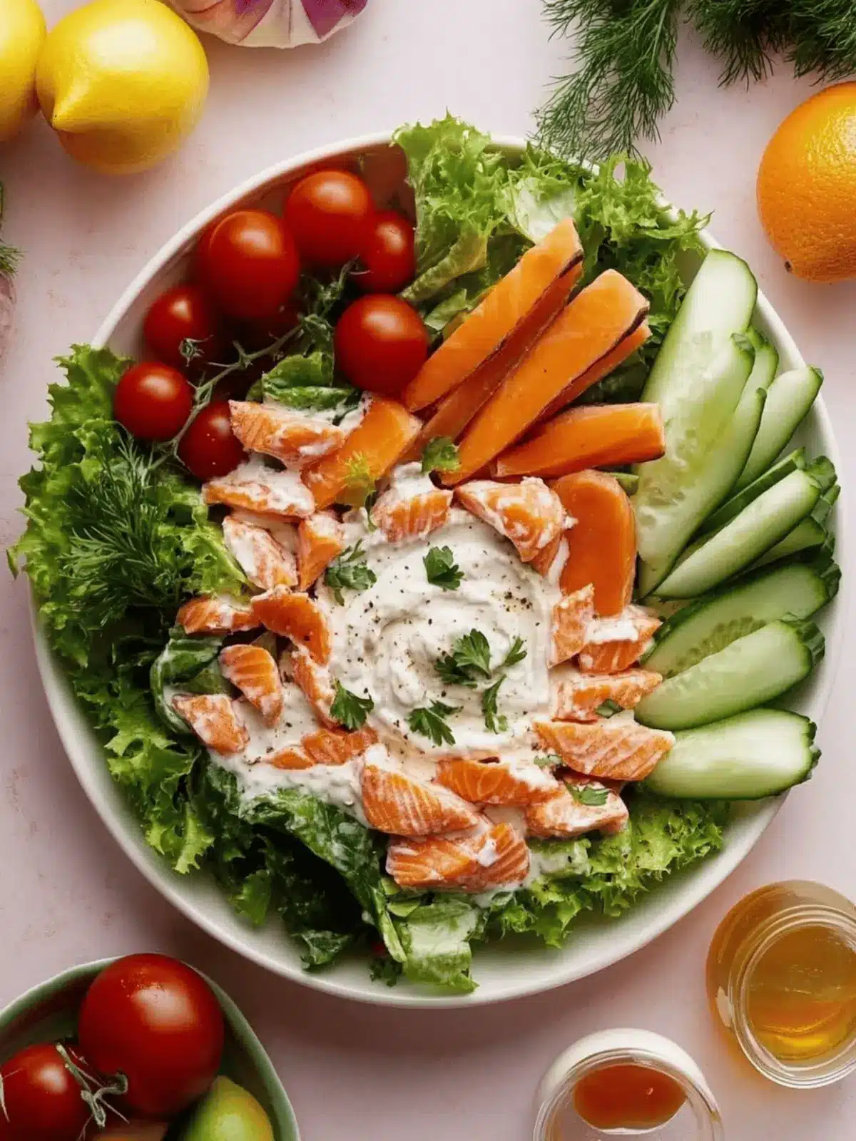 Creamy Hot-Smoked Salmon Salad with Canned Salmon Made Easy 2 Creamy Hot-Smoked Salmon Salad with Canned Salmon