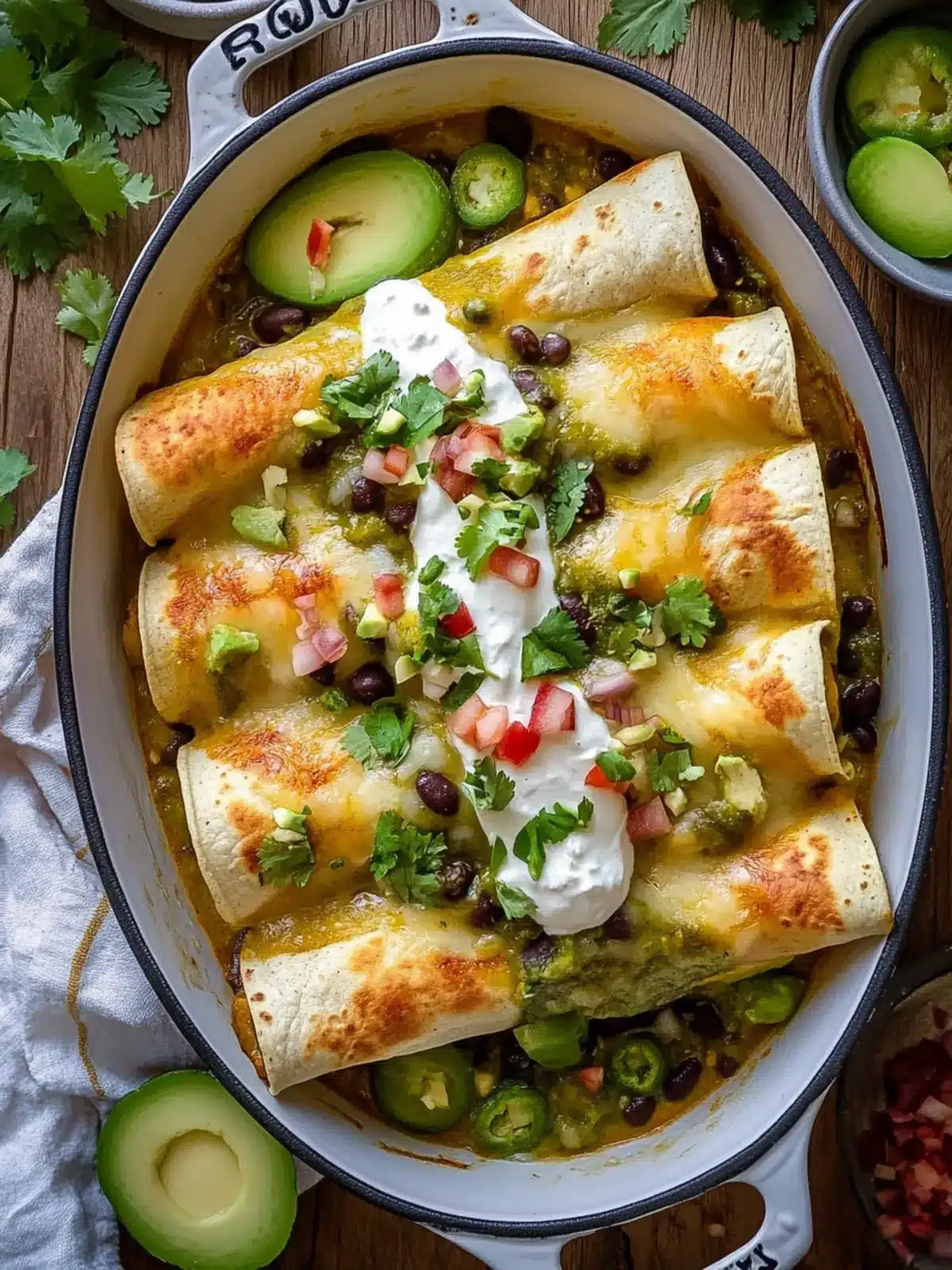Delicious Poblano Pumpkin Seed Enchiladas with Black Beans 4 Poblano Pumpkin Seed Enchiladas with Black Beans