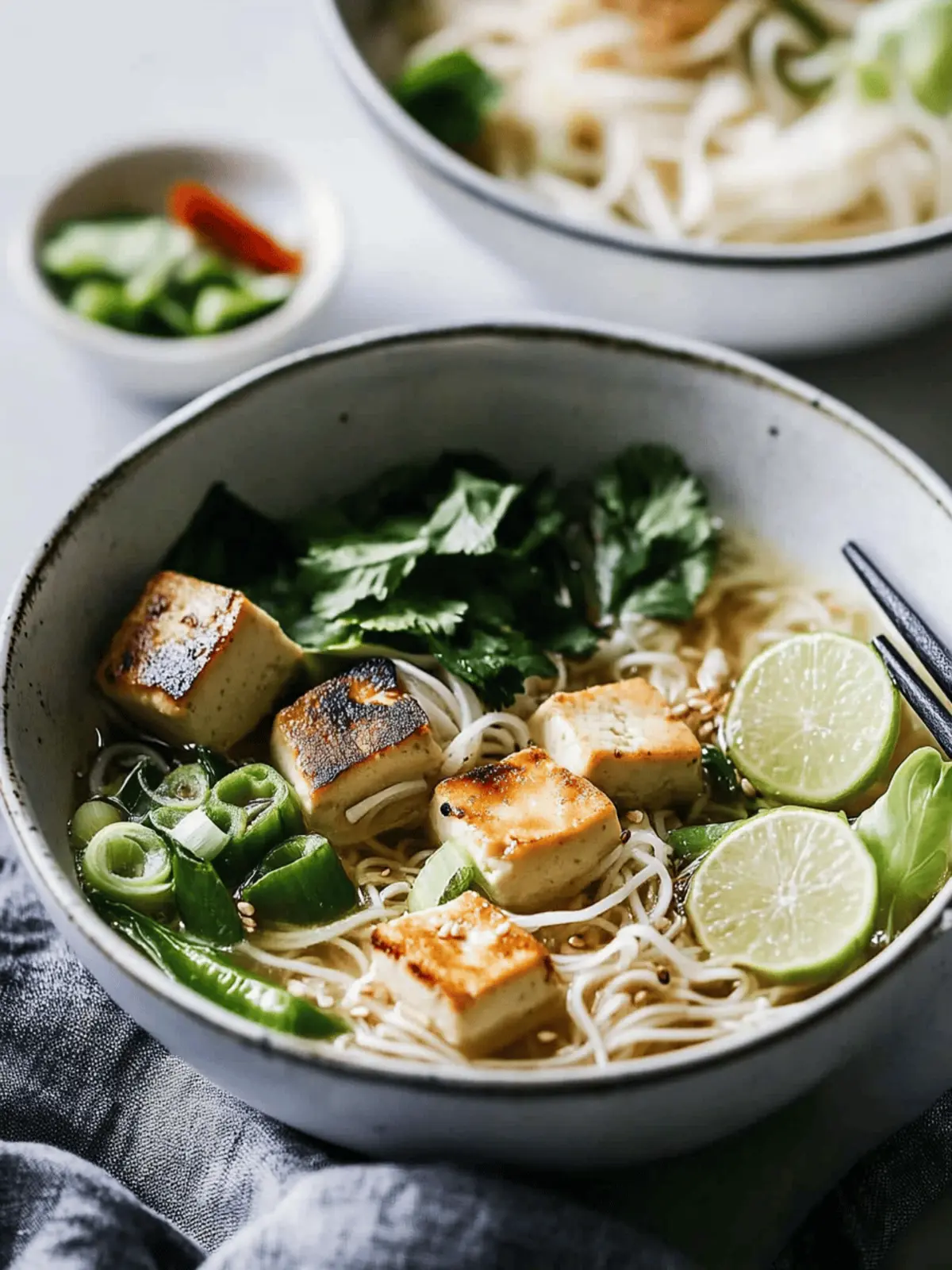 30-Minute Lemongrass Coconut Tofu Noodle Bowls You ll Love 4 Lemongrass Coconut Tofu Noodle Bowls