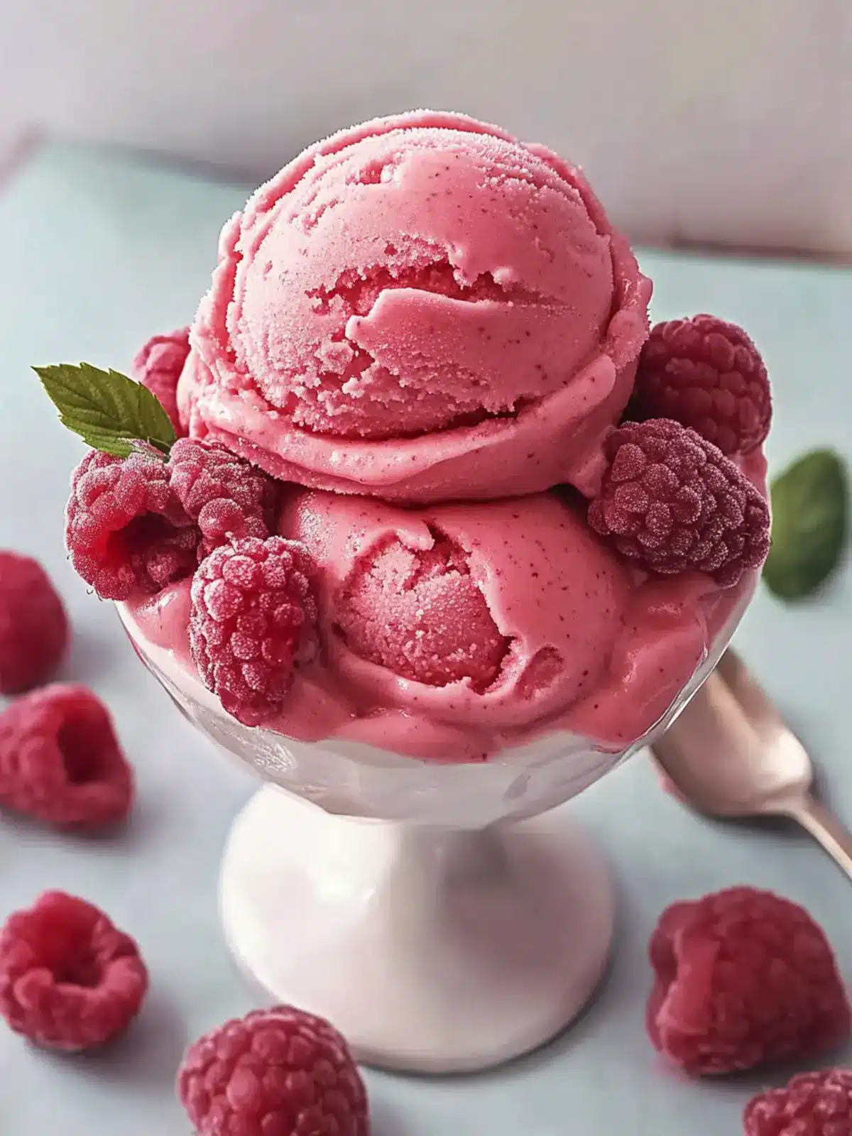 Raspberry Sorbet Bliss Easy Vegan Refreshment for You 2 Raspberry Sorbet