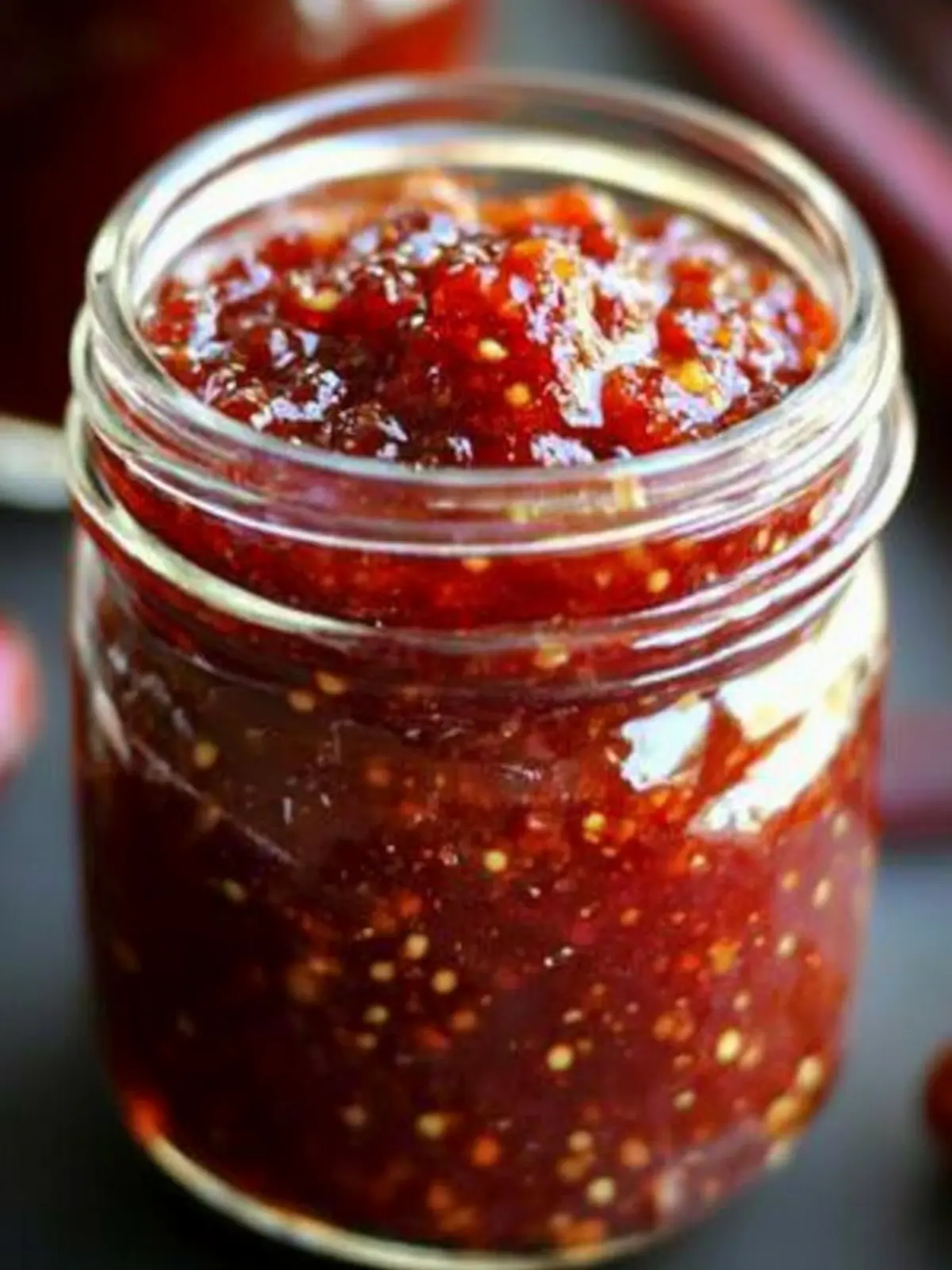Craft the Best Slow Cooker Rhubarb Sweet Chili Jam Today 2 Slow Cooker Rhubarb Sweet Chili Jam