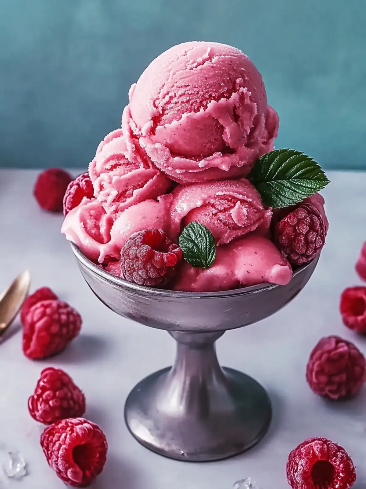 Raspberry Sorbet Bliss Easy Vegan Refreshment for You 3 Raspberry Sorbet