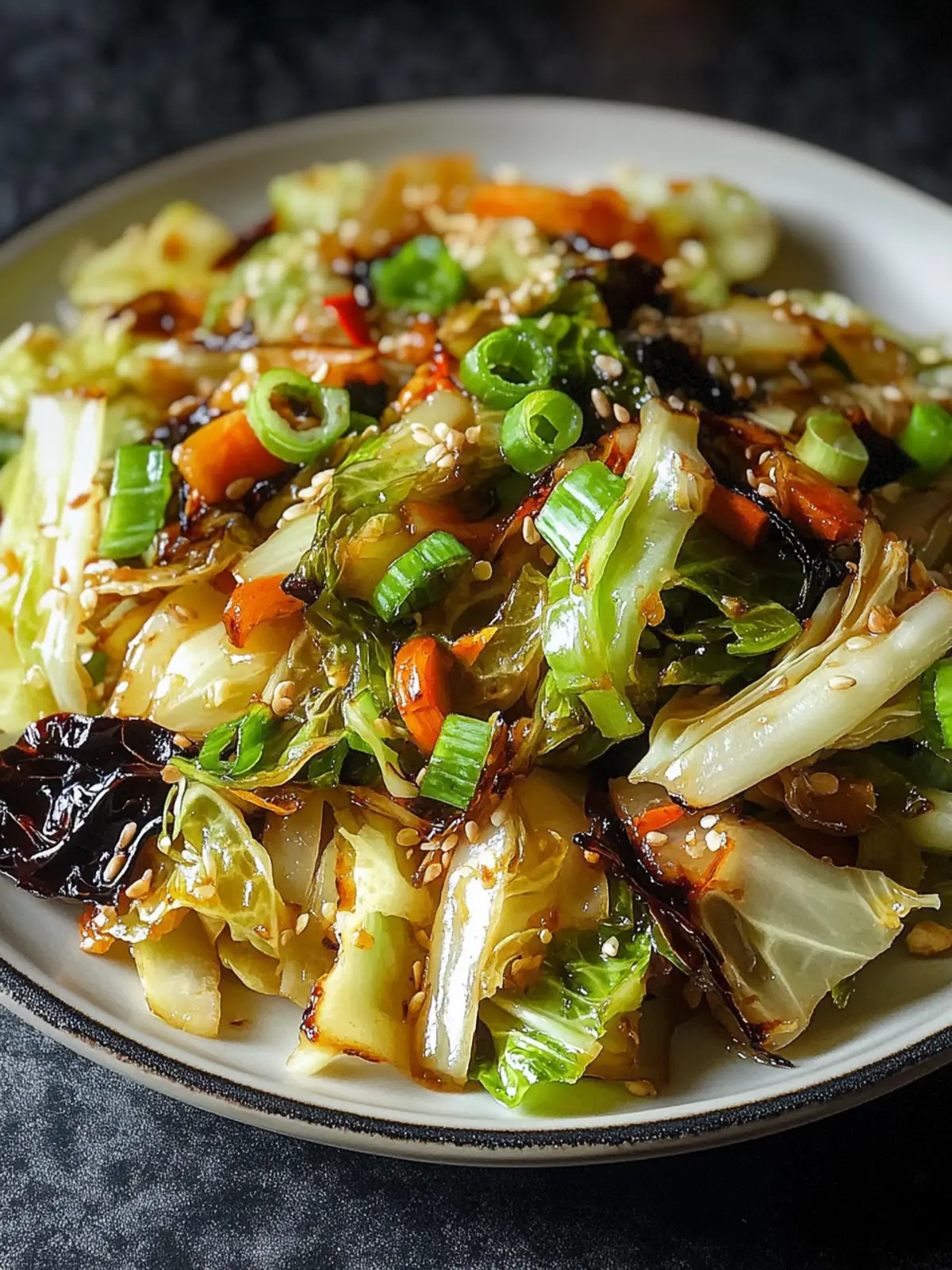 Savory Asian Cabbage Stir Fry Ready in Just 20 Minutes 3 Asian Cabbage Stir Fry