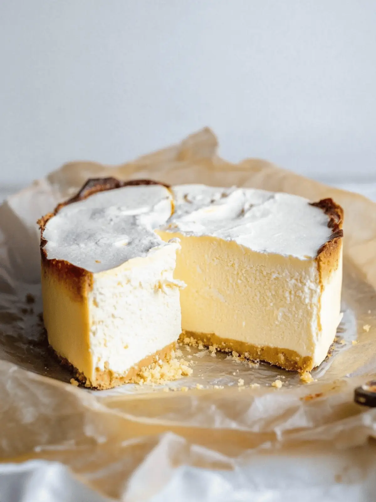 Indulge in Miso Burnt Basque Cheesecake Bliss at Home 4 Miso Burnt Basque Cheesecake