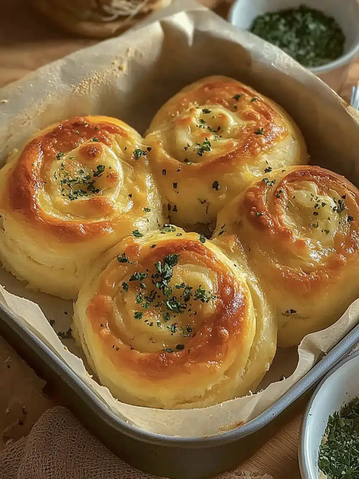Buttery Cheese Garlic Rolls That Everyone Will Devour 3 Buttery cheese Garlic Rolls