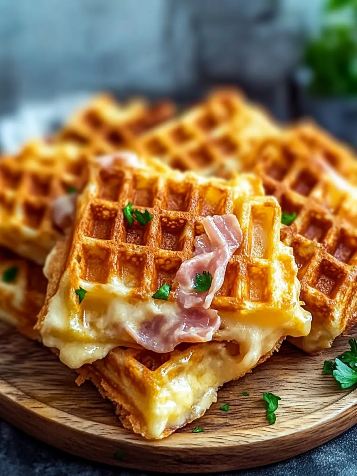 Best Crunchy Ham Cheese Chaffles Ever for Quick Keto Bliss 4 Best Crunchy Ham Cheese Chaffles Ever