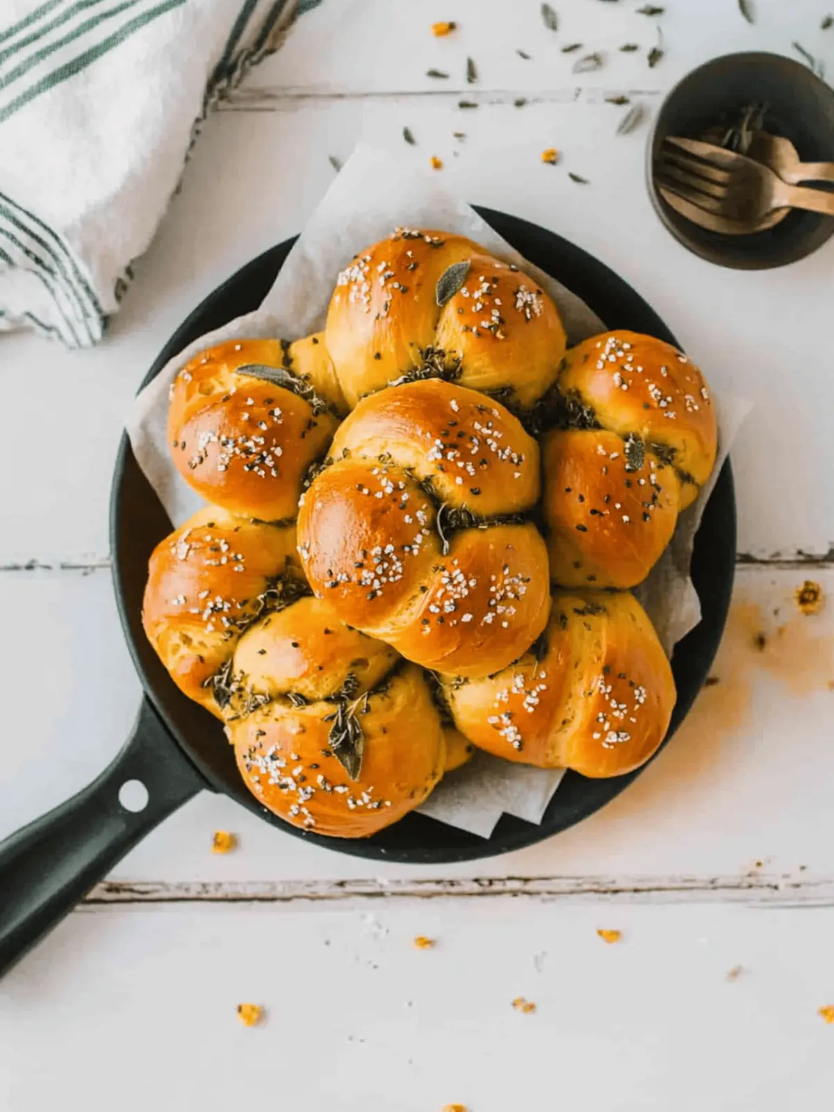 Pumpkin Sage Challah Rolls to Delight Your Fall Table 4 Pumpkin Sage Challah Rolls