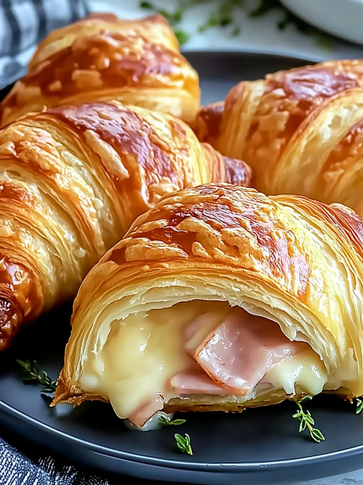 Irresistible Air Fryer Ham Cheese Croissants You ll Crave! 2 Irresistible Air Fryer Ham Cheese Croissants