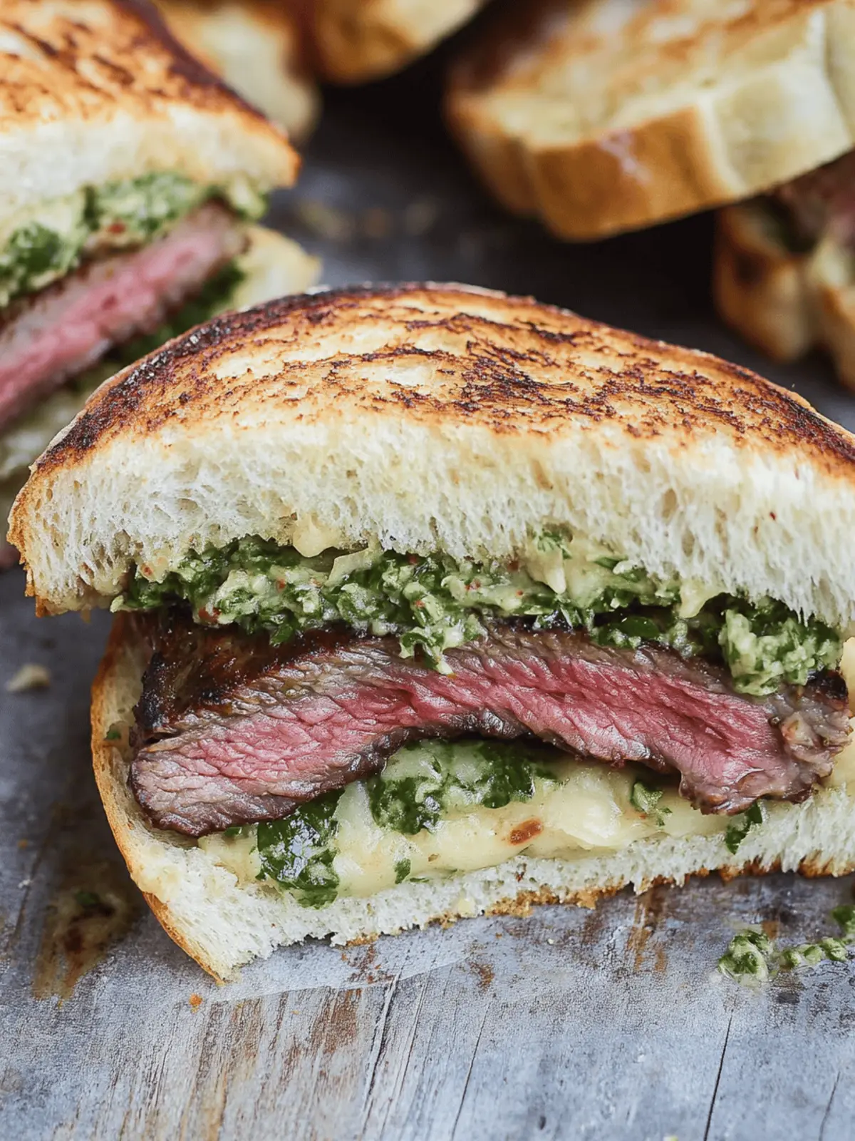 Ultimate Smoked Tri-Tip Sandwich with Flavor-Packed Chimichurri 3 Tri-Tip Sandwich (Smoked Tri Tip Sandwich)