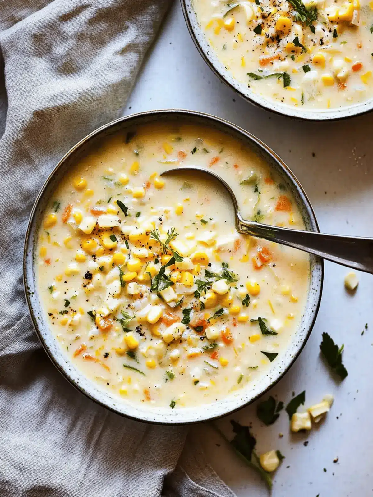 Creamy Summer Corn Chowder Soup Packed with Fresh Zucchini 4 Summer Corn Chowder Soup