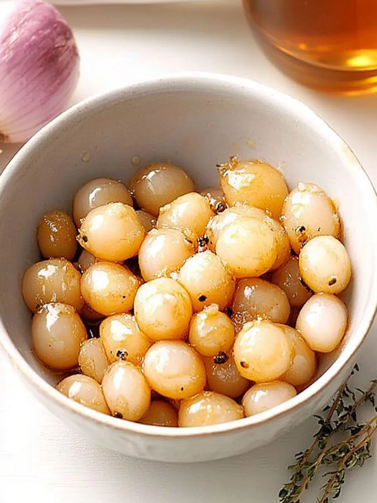 Buttery Whiskey-Glazed Pearl Onions for Effortless Elegance 2 Buttery Whiskey-Glazed Pearl Onions