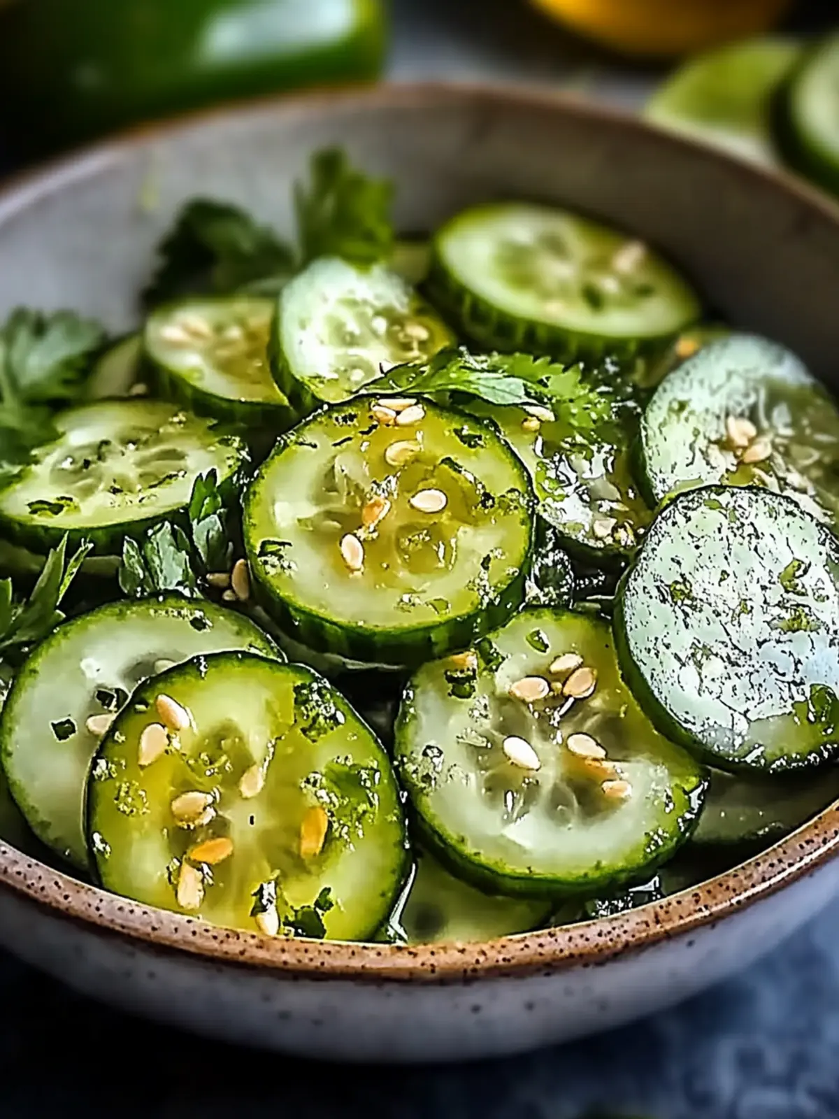 Honey Lime Cucumber Salad: Refreshing Bliss for Summer Munching 3 Honey Lime Cucumber Salad