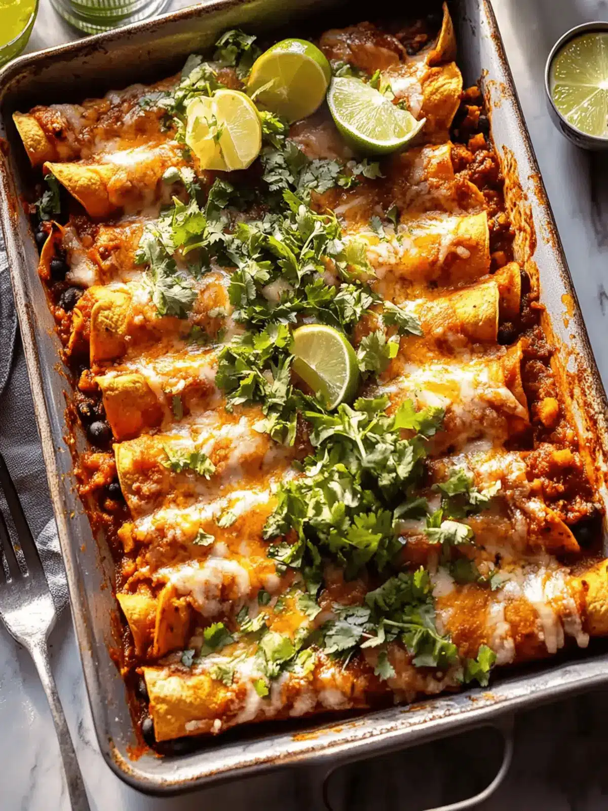 Crispy Black Bean Sweet Potato Enchiladas Your New Favorite Dish 3 Crispy Black Bean Sweet Potato Enchiladas.