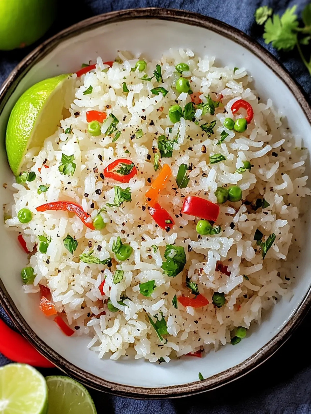 Tropical Island Coconut Pepper Rice for Quick, Flavorful Meals 4 Island Coconut Pepper Rice