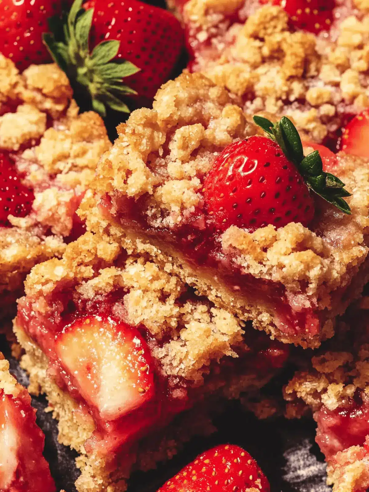 Vegan Strawberry Crumble Bars You'll Crave Again and Again 2 Strawberry Crumble Bars