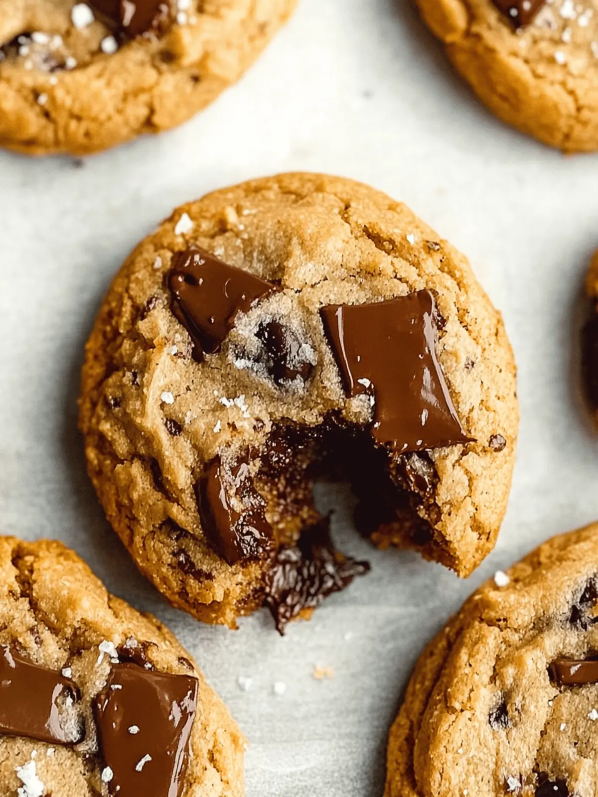 Irresistibly Soft Vegan Tahini Chocolate Chip Cookies Recipe 3 Vegan Tahini Chocolate Chip Cookies