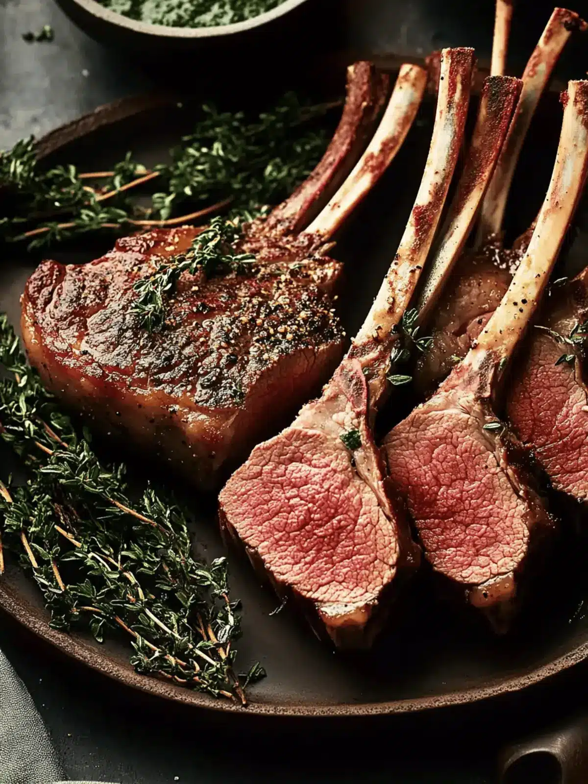 Irresistible Rack of Lamb with Herb Garlic Infusion 3 Rack of Lamb