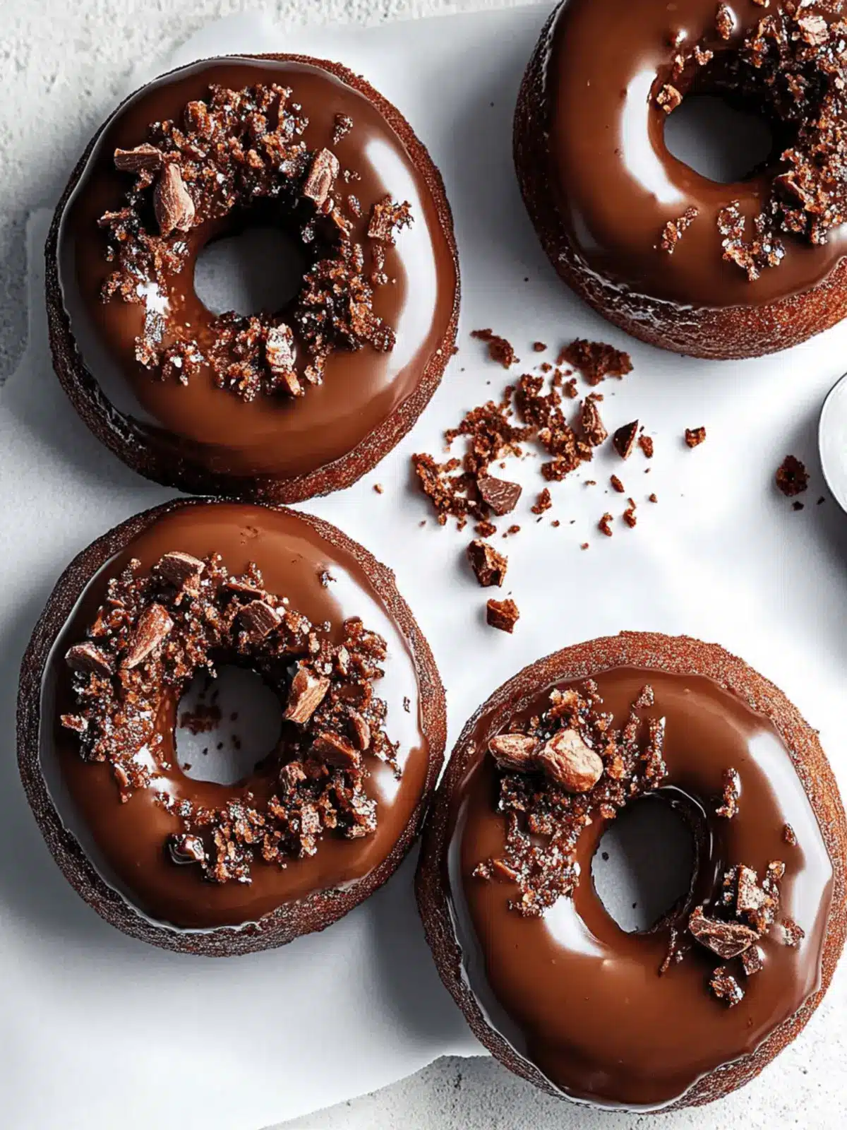 Irresistible Chocolate Stout Doughnuts with a Spicy Twist 2 chocolate stout doughnuts