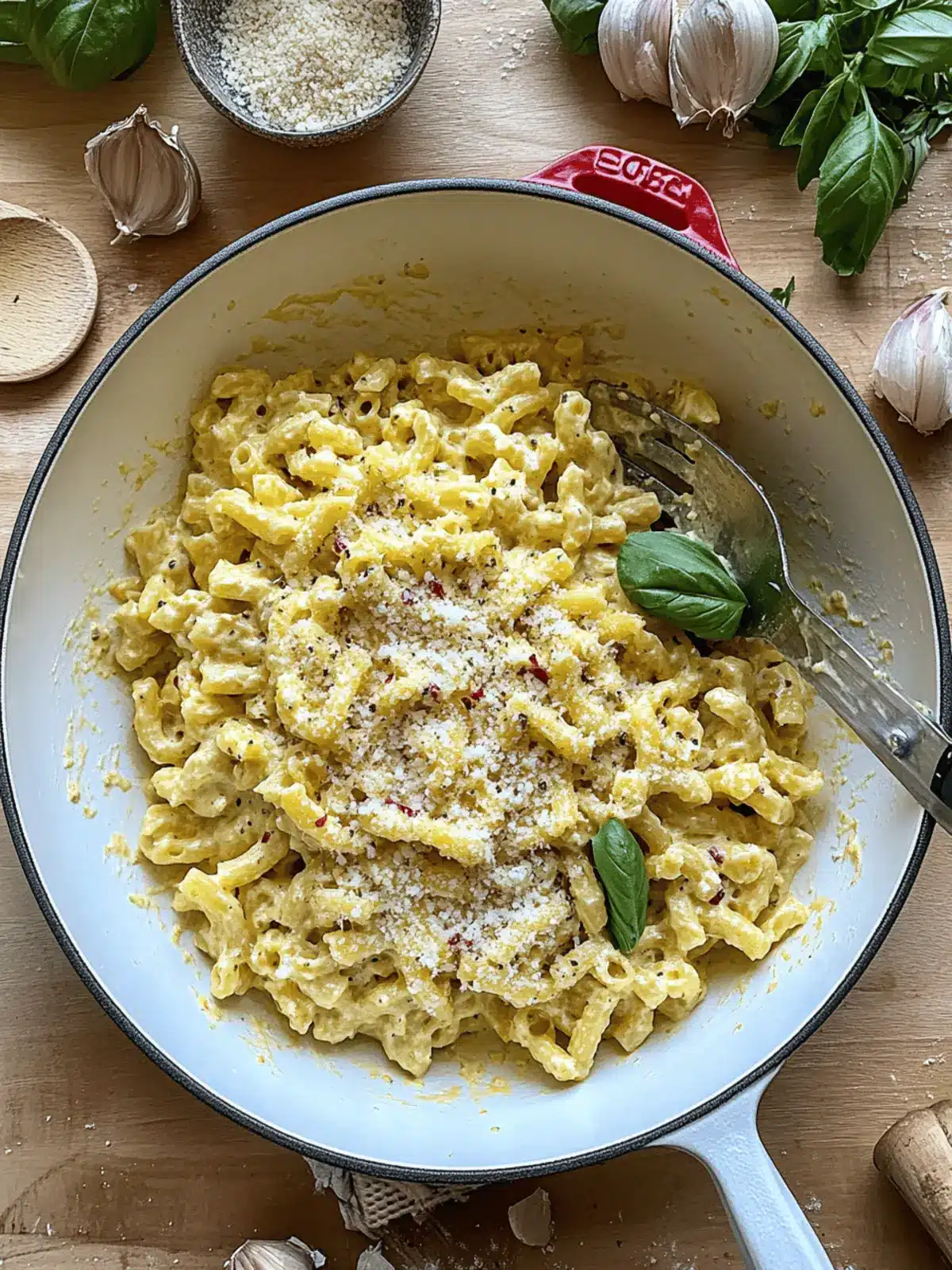 Creamy Summer Corn Pasta with Pecorino and Basil Bliss 4 Creamy Summer Corn Pasta with Pecorino + Basil