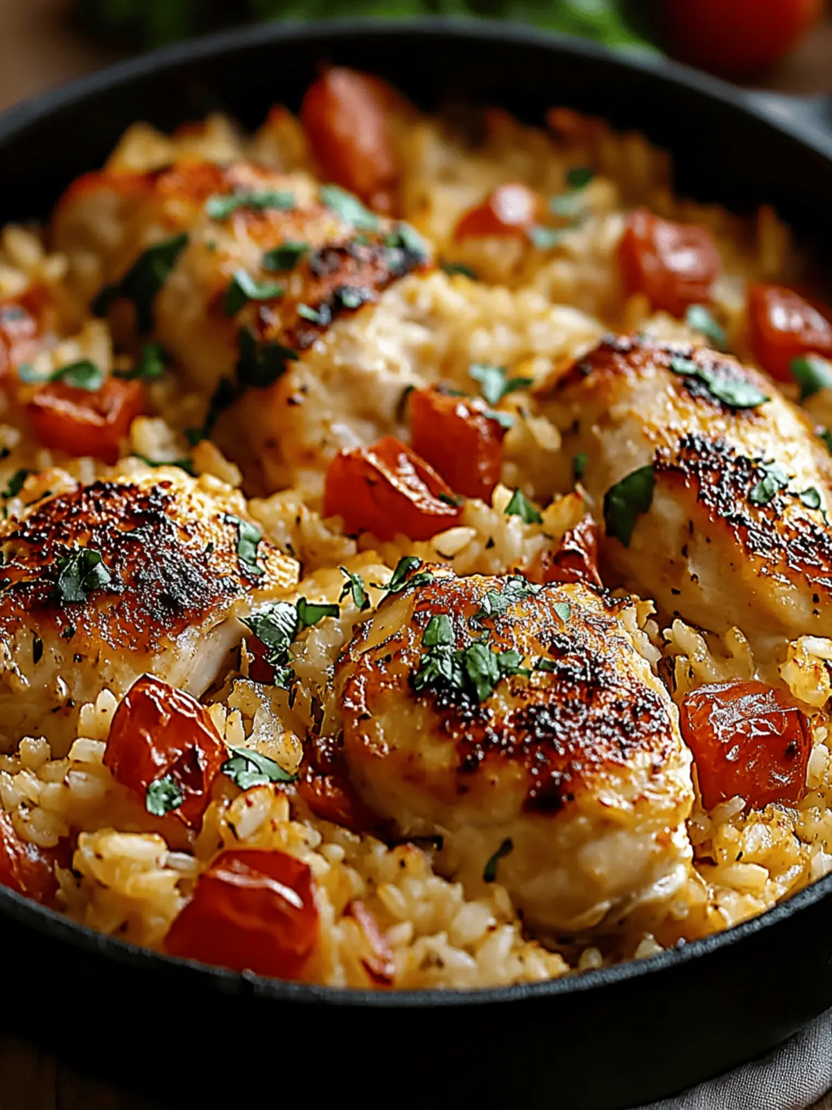 Italian Chicken & Rice Casserole: Comfort in Every Bite 2 Italian Chicken & Rice Casserole