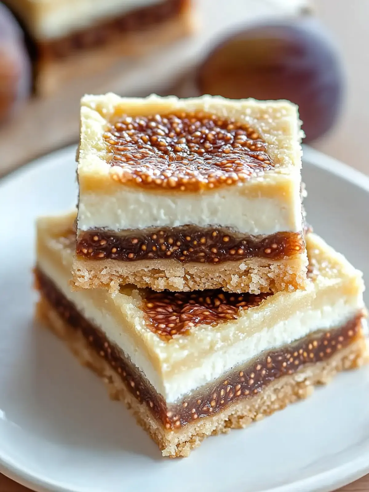Decadent Fig and Cream Cheese Bars for Effortless Sharing 3 Decadent Fig and Cream Cheese Bars