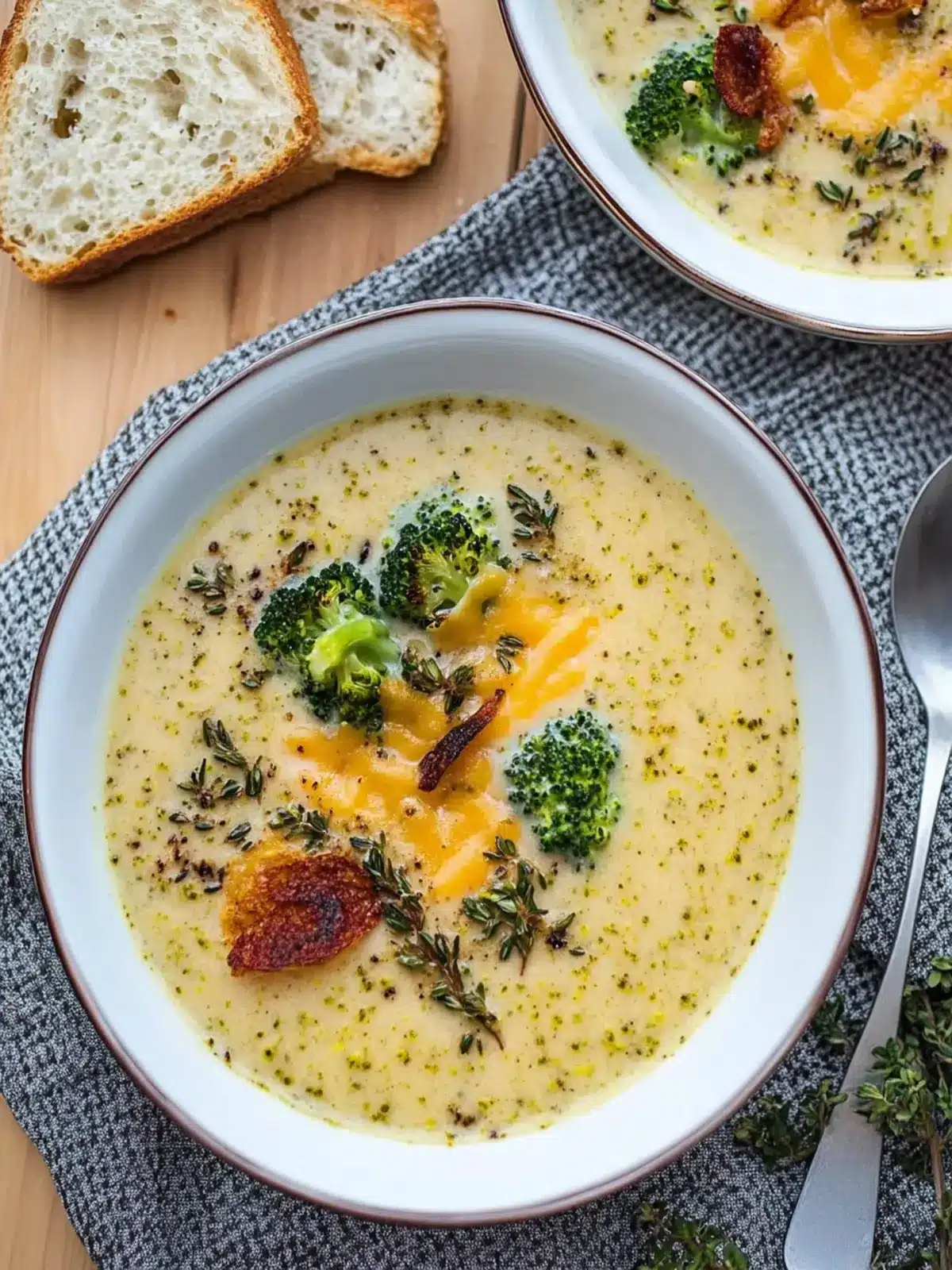 Creamy Roasted Broccoli and Cheddar Soup You ll Crave Daily 2 Roasted Broccoli and Cheddar Soup