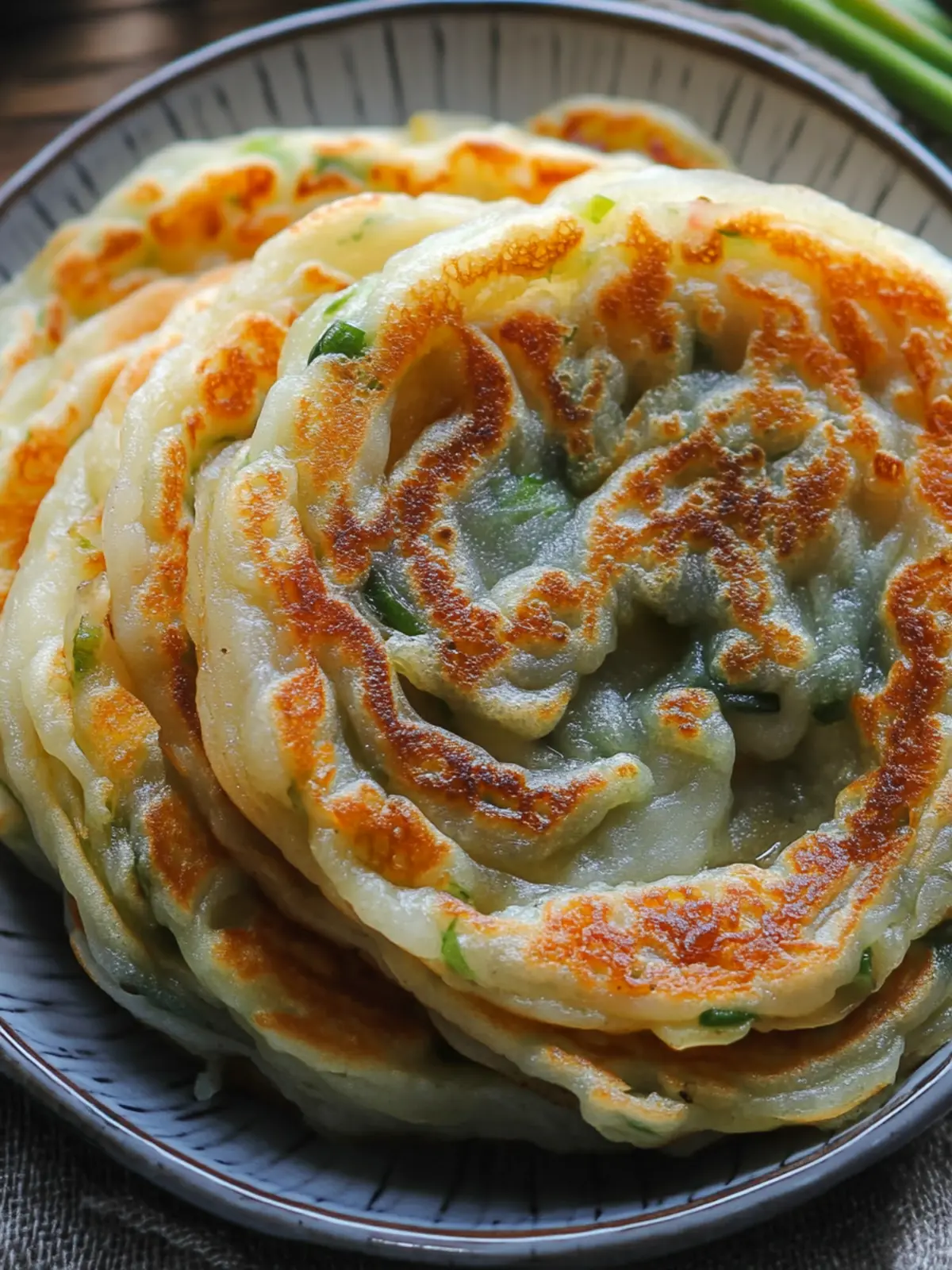 Crispy Rice Paper Scallion Pancakes You ll Crave Every Time 2 Rice Paper Scallion Pancakes