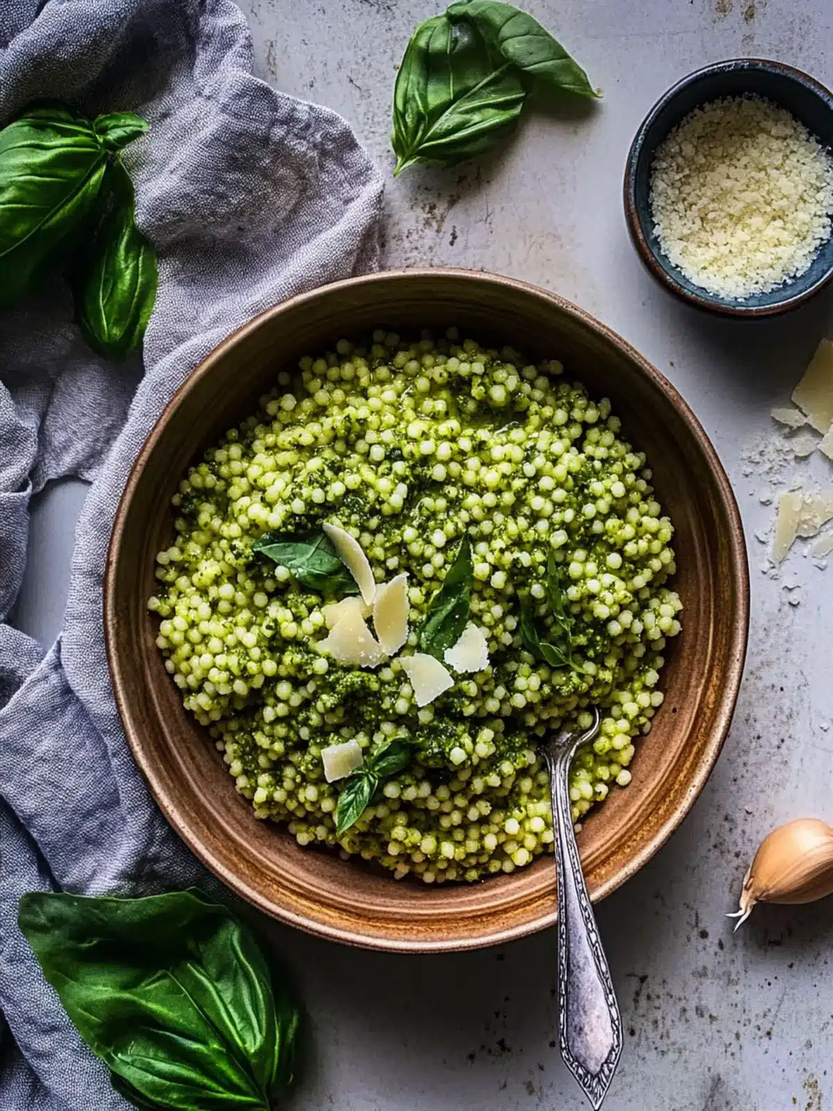 Delicious Pesto Couscous in 15 Minutes: Taste the Magic 2 Pesto Couscous
