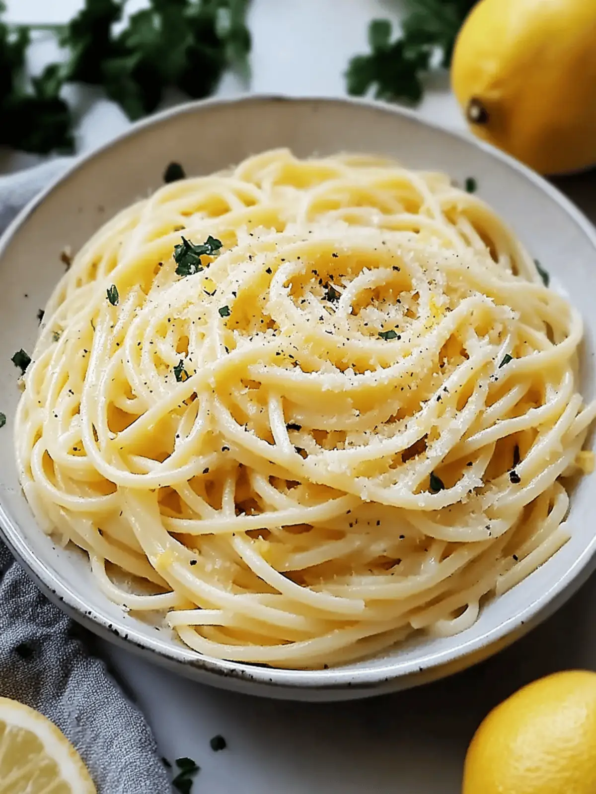 Easy Lemon Butter Linguine That'll Brighten Your Dinner Table 3 Easy Lemon Butter Linguine