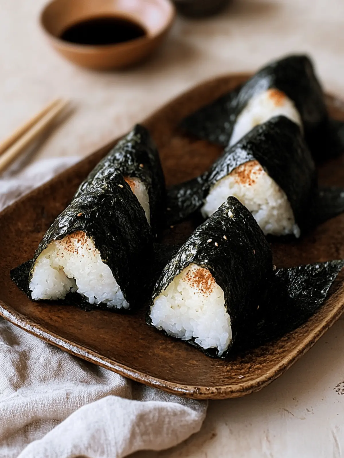 Miso Eggplant Onigiri: Your New Favorite Vegan Snack 3 Miso Eggplant Onigiri