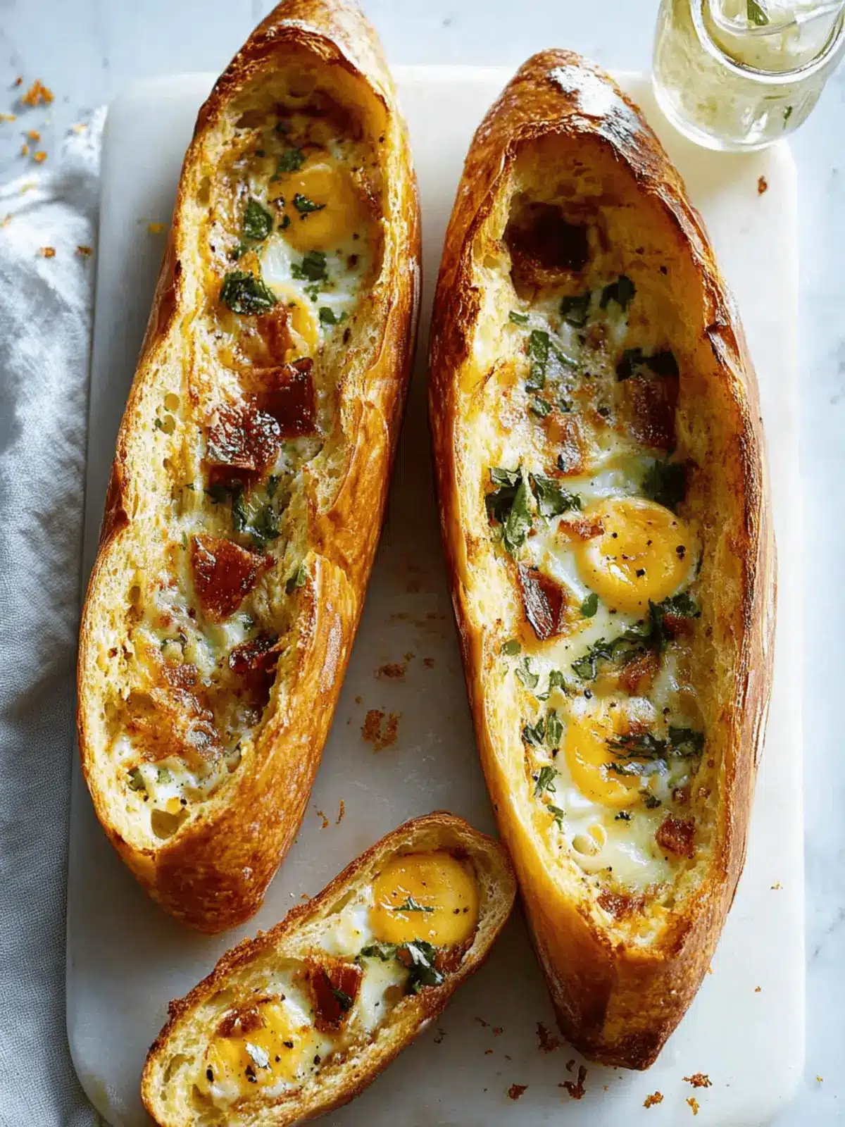 Baked Egg Boats: Your New Favorite Easy Breakfast Delight 4 Baked Egg Boats