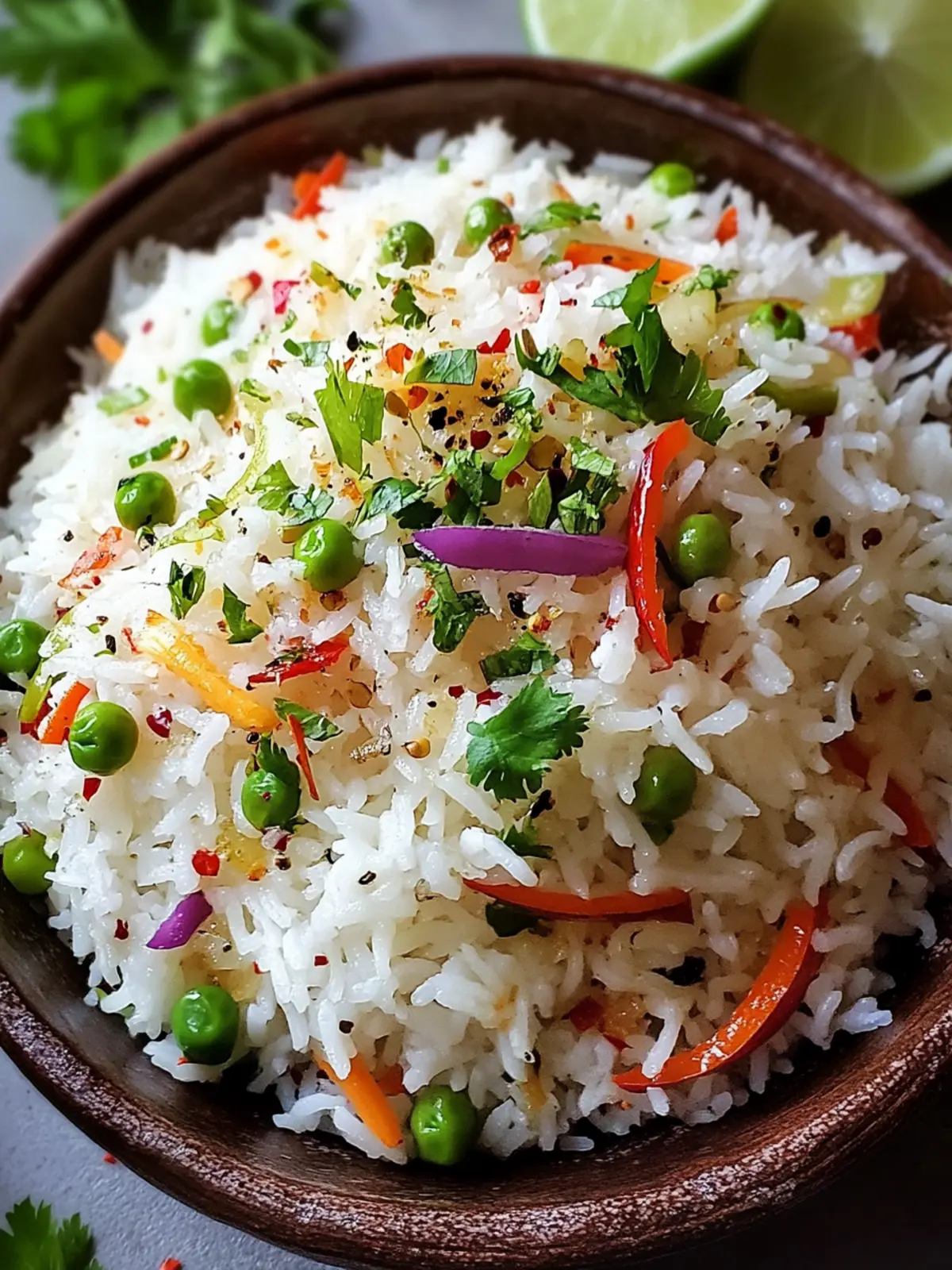 Tropical Island Coconut Pepper Rice for Quick, Flavorful Meals 2 Island Coconut Pepper Rice