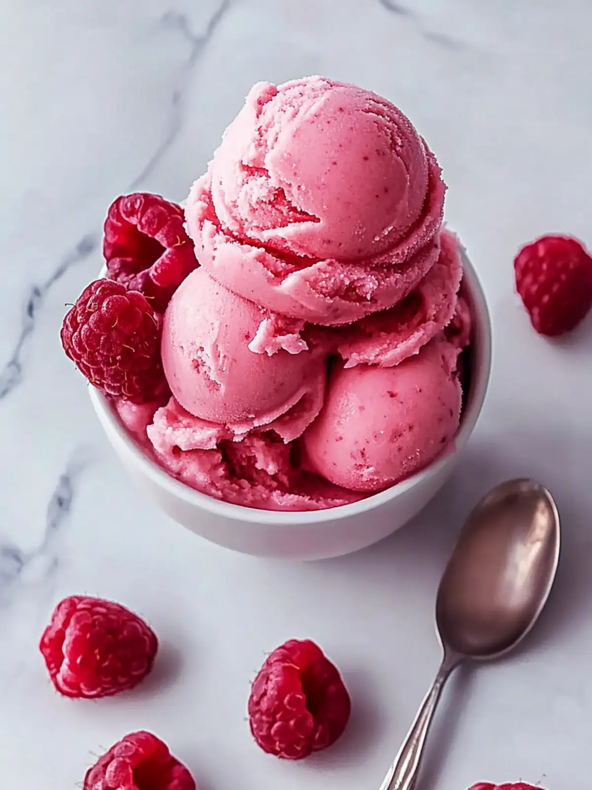 Raspberry Sorbet Bliss Easy Vegan Refreshment for You 4 Raspberry Sorbet