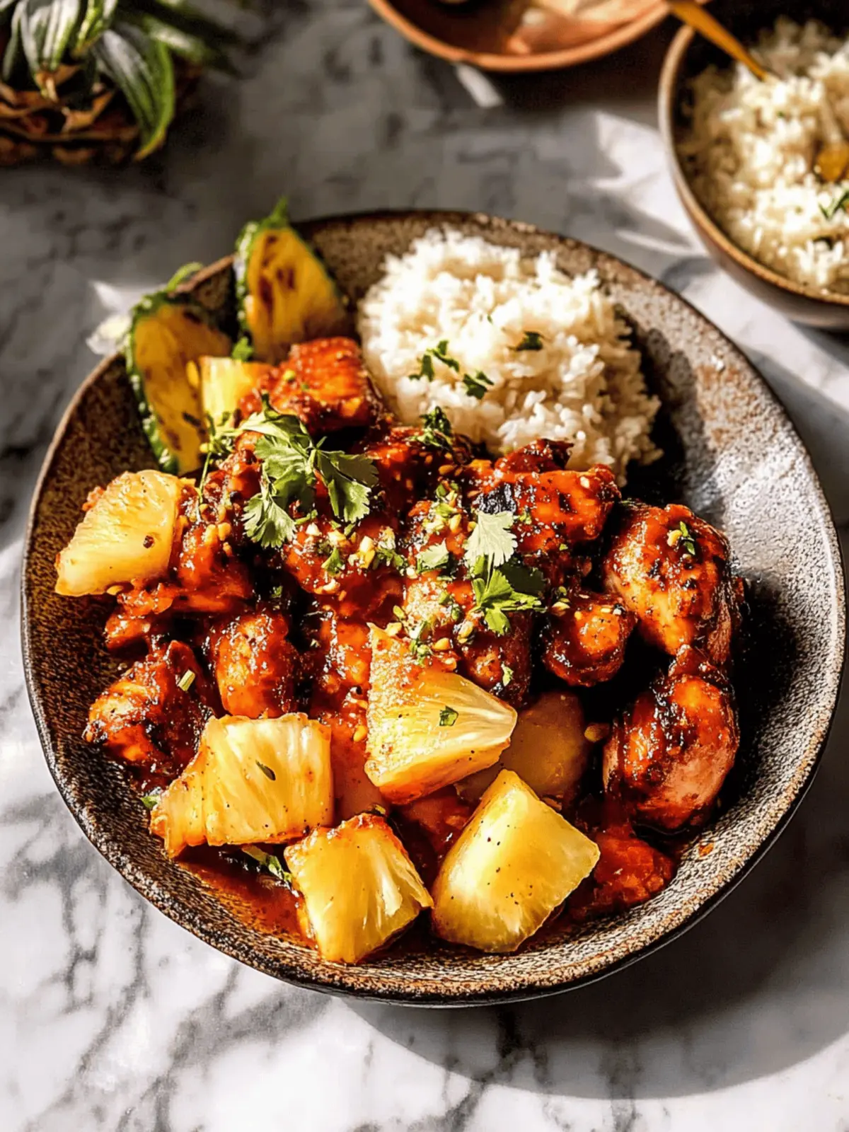 Savory Chipotle Pineapple Chicken with Bang Bang Sauce Delight 4 Chipotle Pineapple Chicken with Bang Bang Sauce.