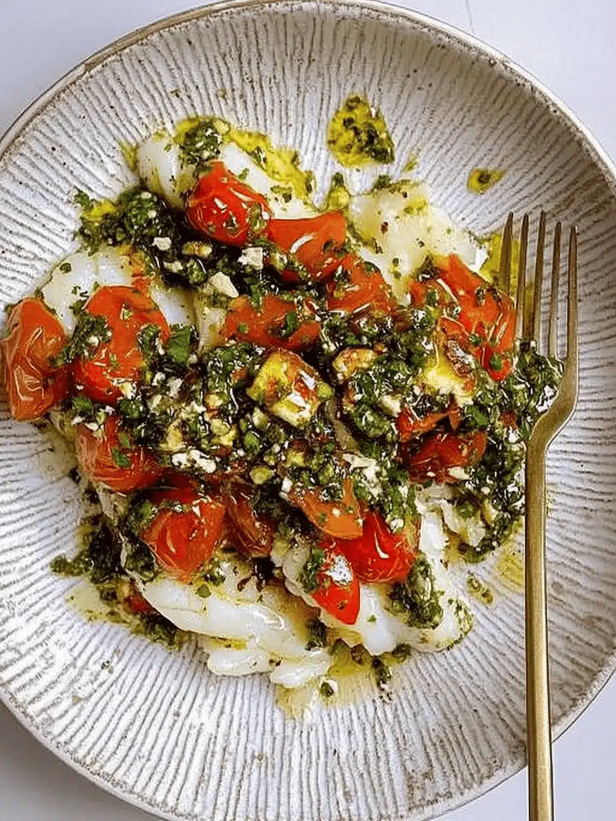 Charred Tomato Chimichurri Cod for Effortless Weeknight Joy 2 Charred Tomato Chimichurri Cod