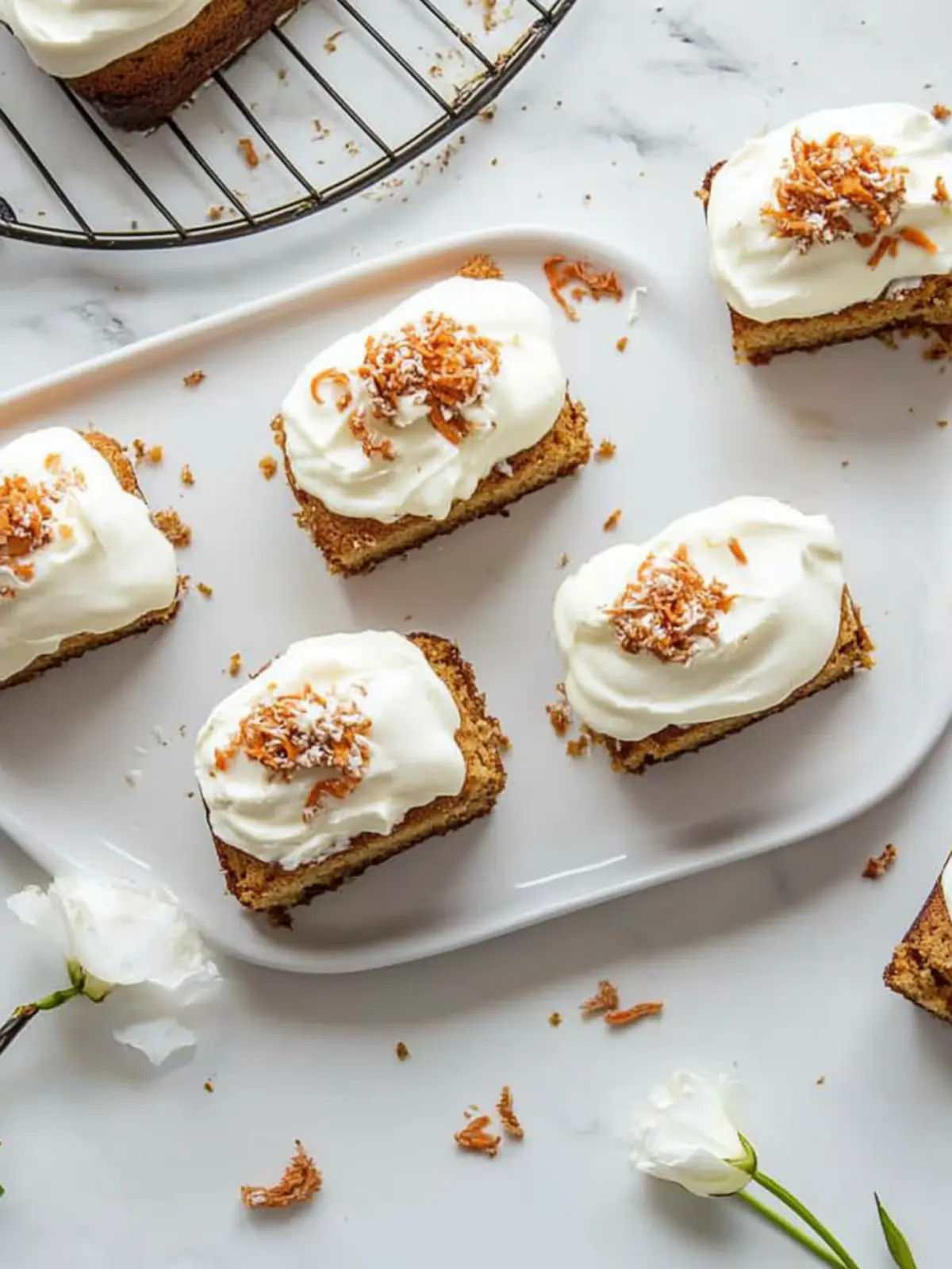 Mini Carrot Cake Loaves with Zesty Cream Cheese Icing 3 Mini Carrot Cake Loaves