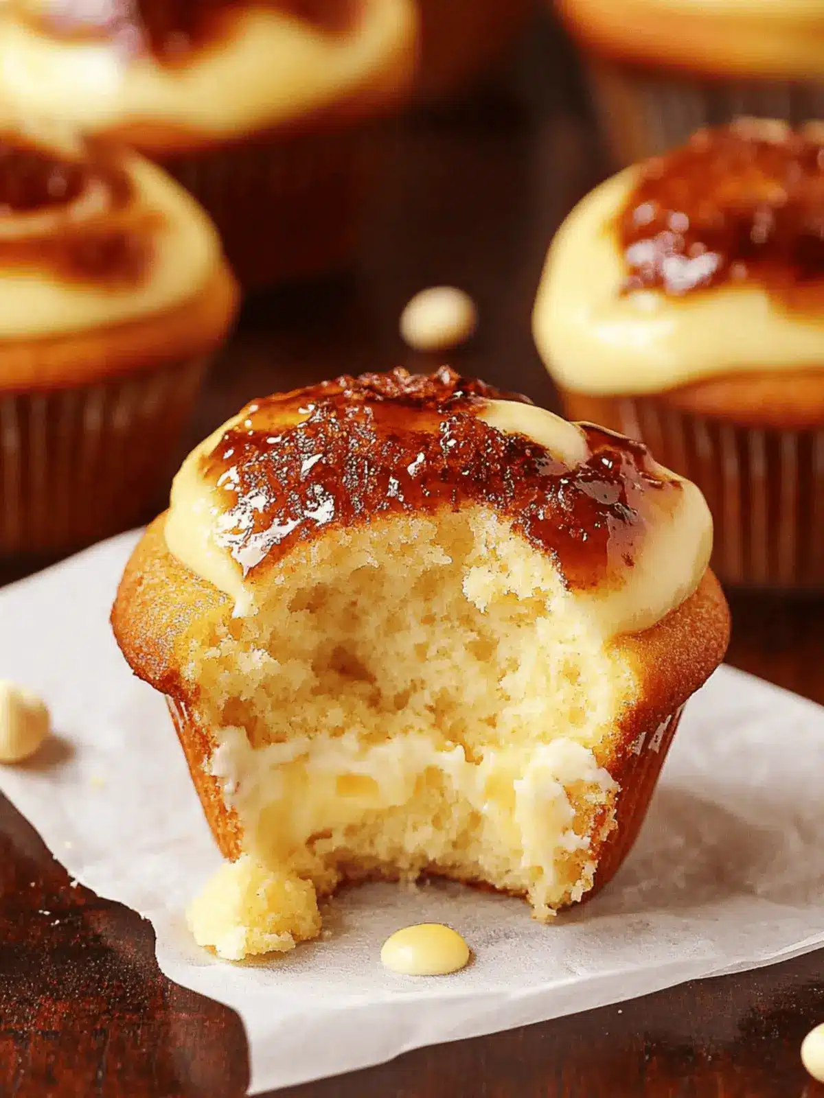 Decadent Crème Brûlée Cupcakes You Can Make at Home 2 Crème Brûlée Cupcakes