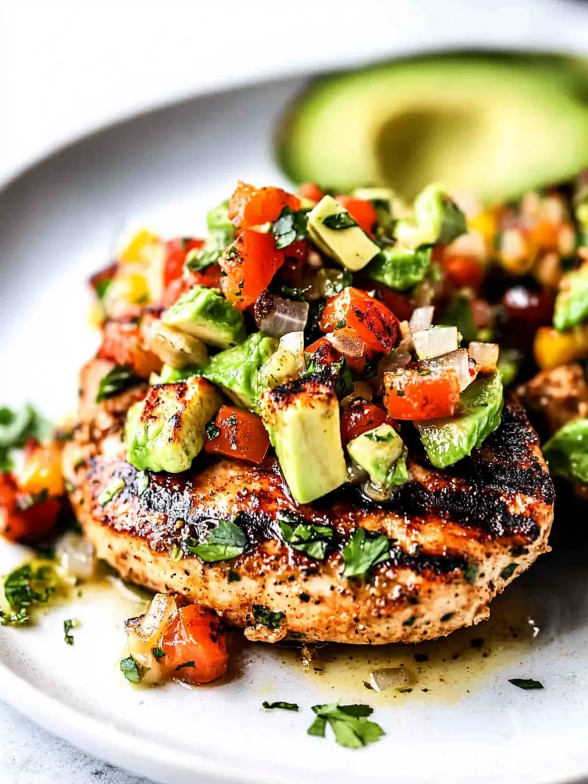 Zesty Fiesta Lime Chicken Recipe with Avocado Delight 2 Fiesta Lime Chicken Recipe with Avocado