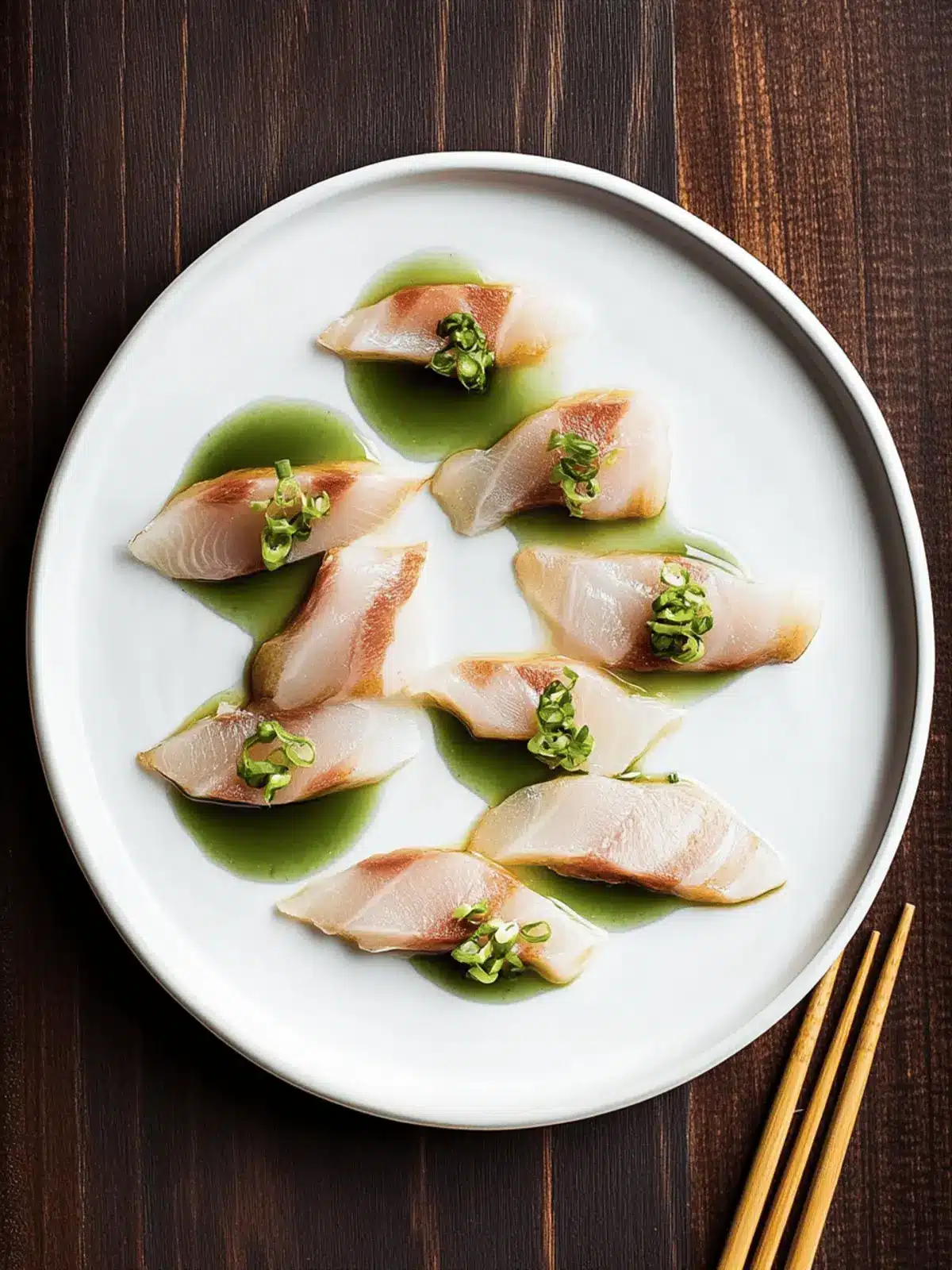 Yellowtail Sashimi with Serrano & Ponzu: A Fresh Delight 4 Yellowtail Sashimi with Serrano & Ponzu