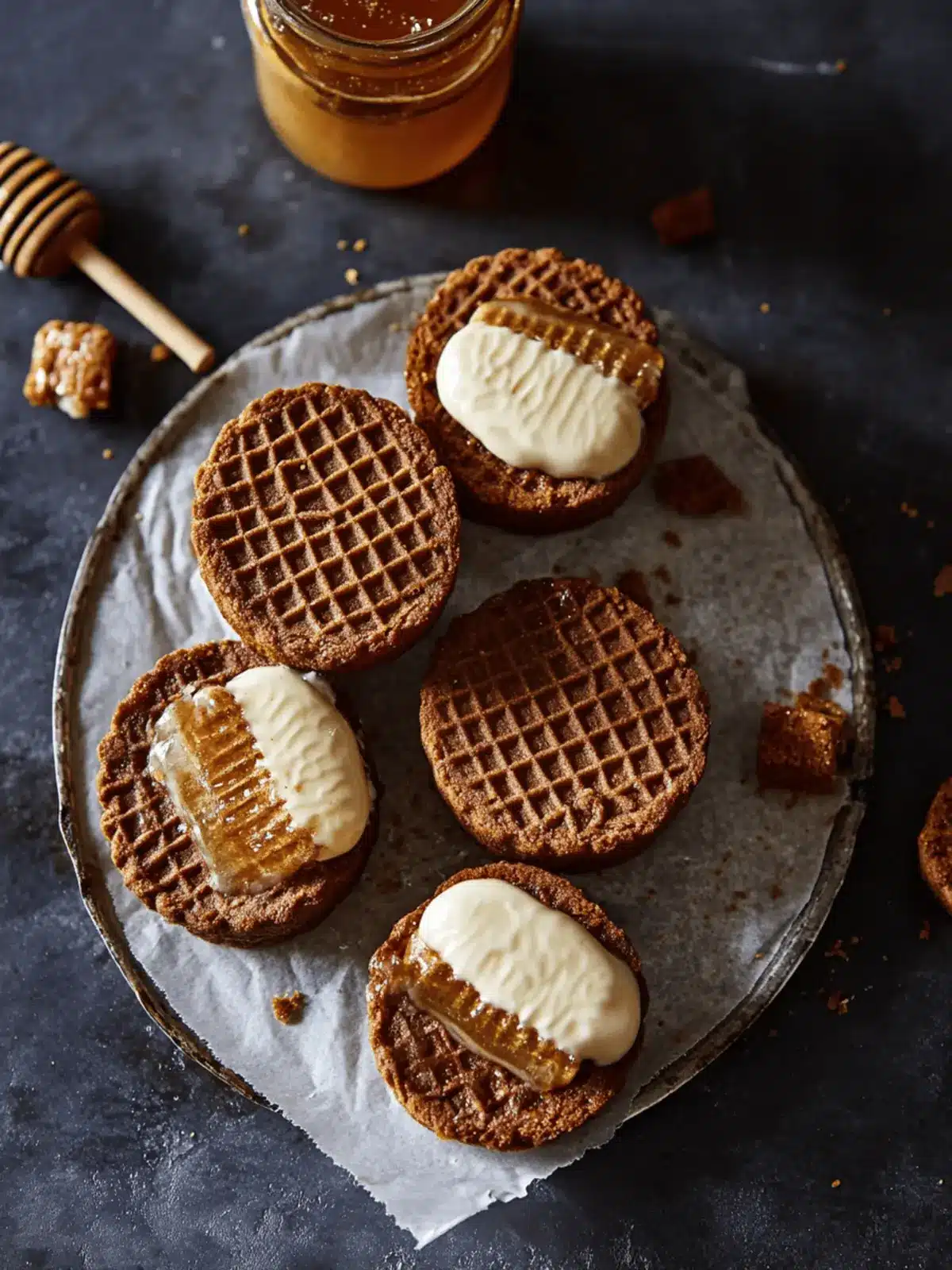 Decadent Salted Honey Gingerbread Ice Cream Sandwiches Bliss 3 Salted Honey Gingerbread Ice Cream Sandwiches