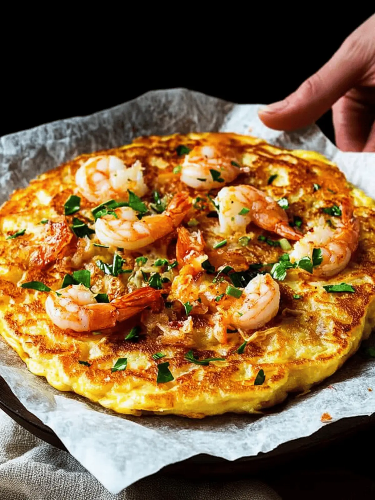 Savory Korean Shrimp Pancake: A Crispy Delight at Home 2 Savory Korean Shrimp Pancake