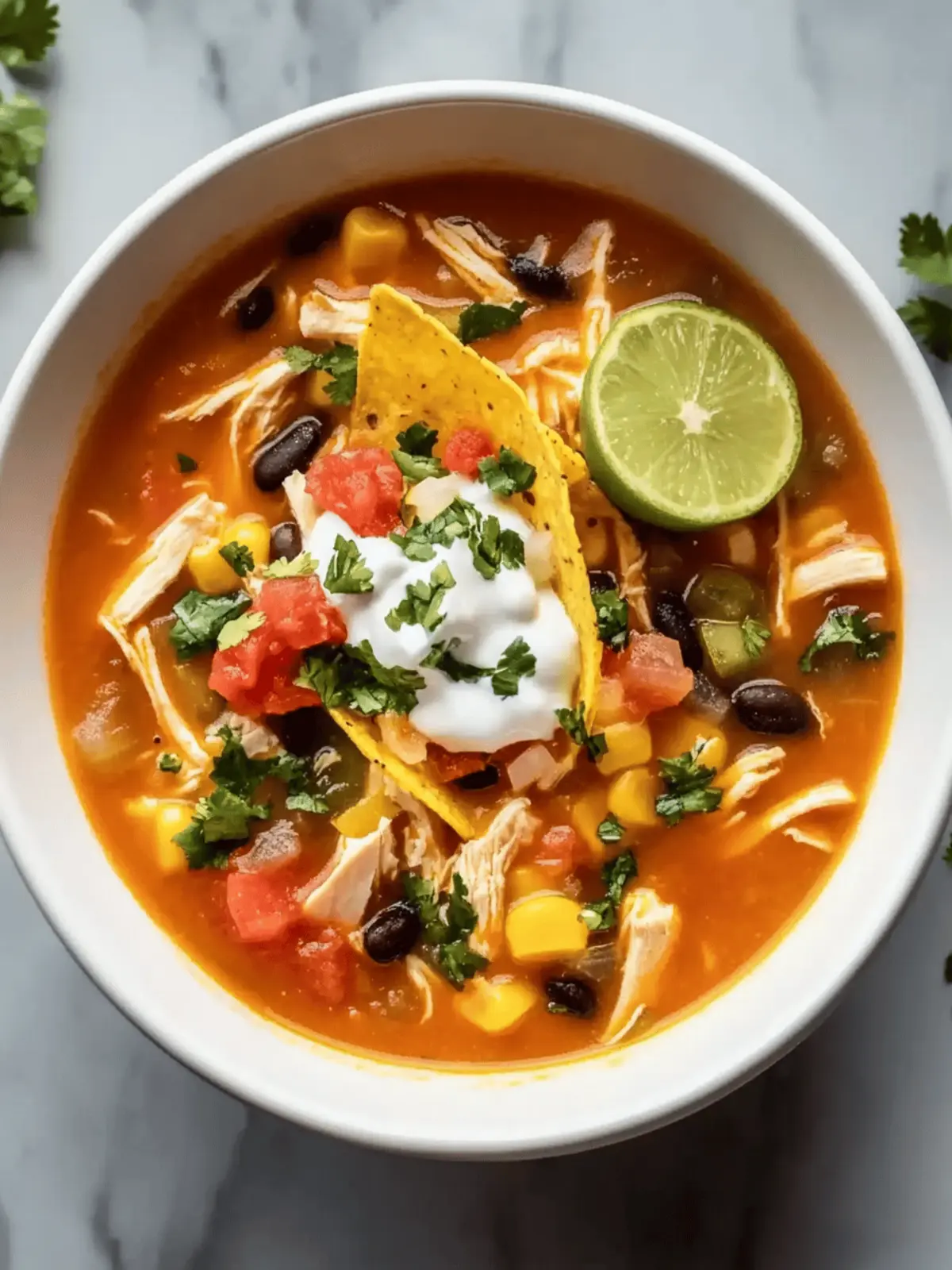 Irresistible Chicken Tortilla Soup Ready in 30 Minutes 2 Chicken Tortilla Soup