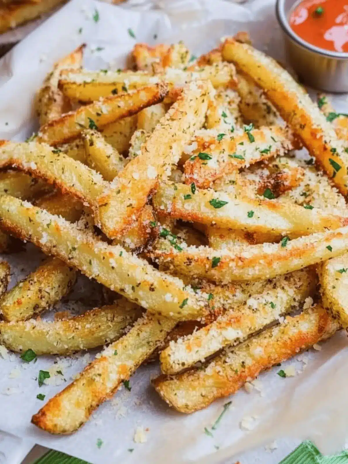 Garlic Parmesan Fries: Easy Baked Goodness You ll Crave! 2 Garlic Parmesan Fries