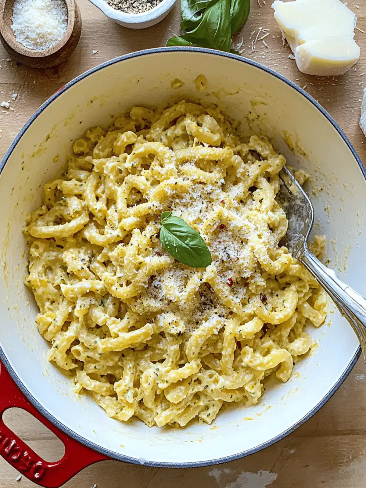Creamy Summer Corn Pasta with Pecorino and Basil Bliss 2 Creamy Summer Corn Pasta with Pecorino + Basil