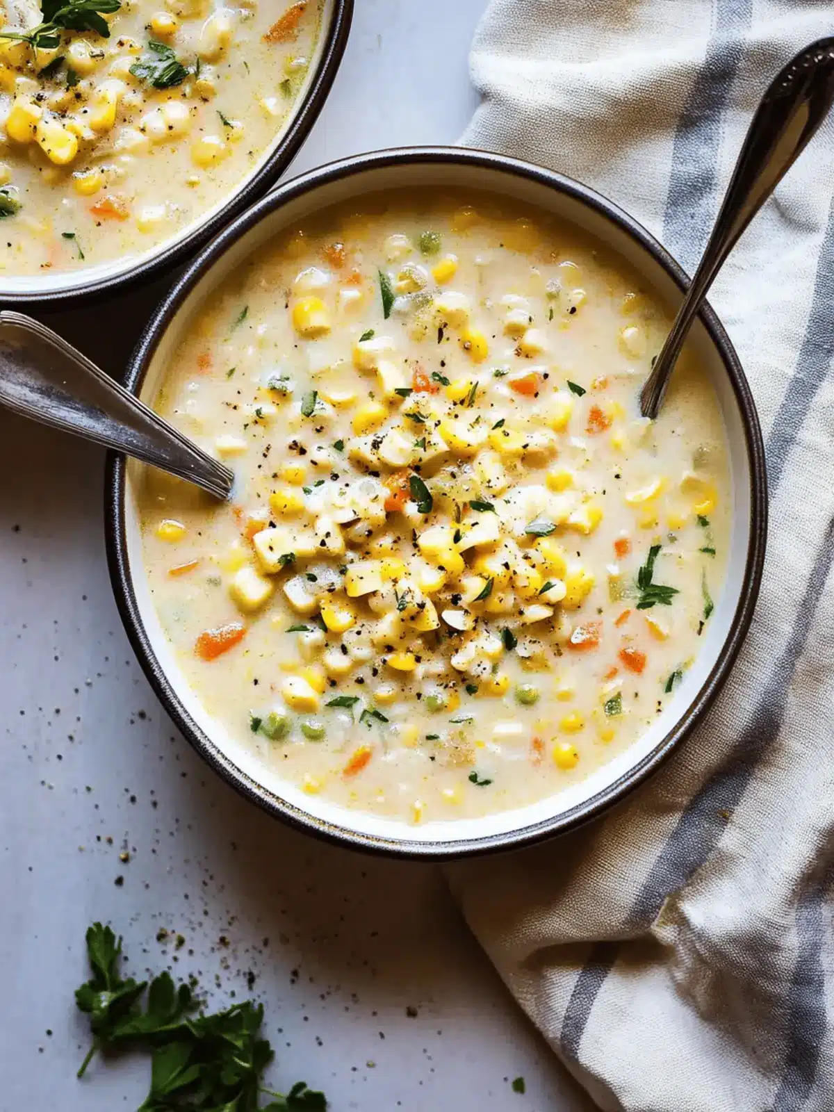 Creamy Summer Corn Chowder Soup Packed with Fresh Zucchini 2 Summer Corn Chowder Soup