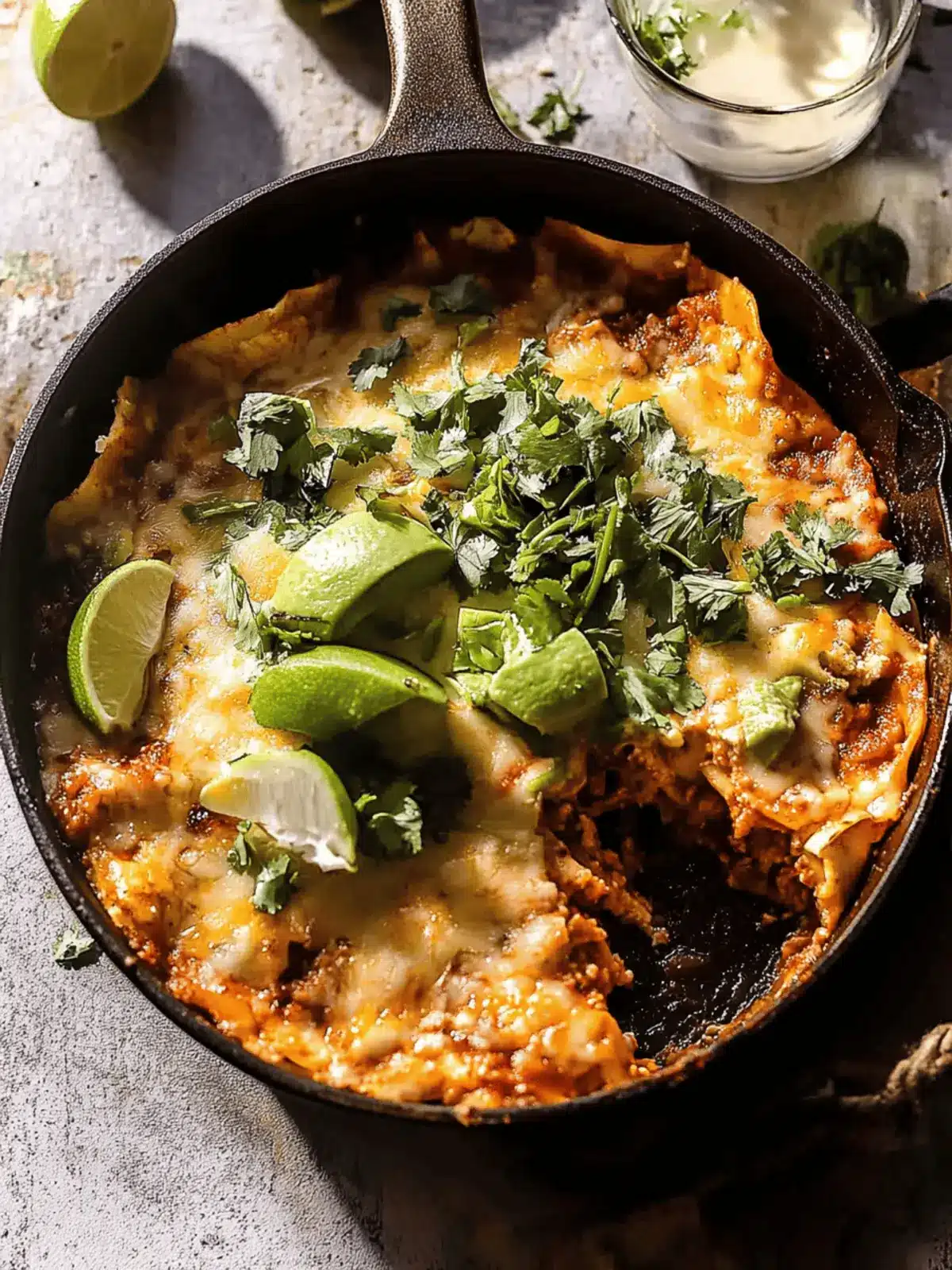 Savor Easy Skillet Mexican Lasagna for Quick Family Feasts 3 Easy Skillet Mexican Lasagna.