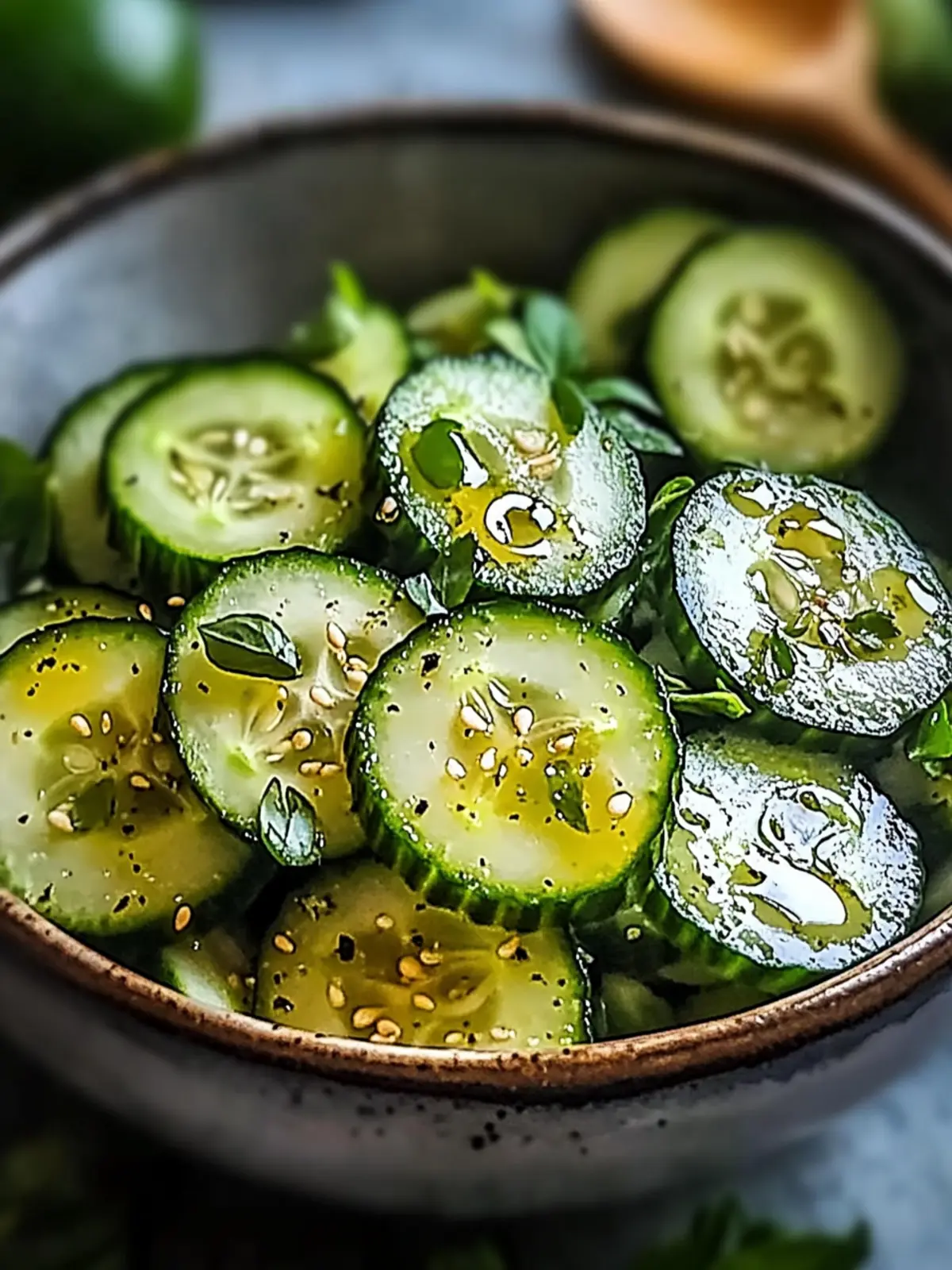 Honey Lime Cucumber Salad: Refreshing Bliss for Summer Munching 2 Honey Lime Cucumber Salad